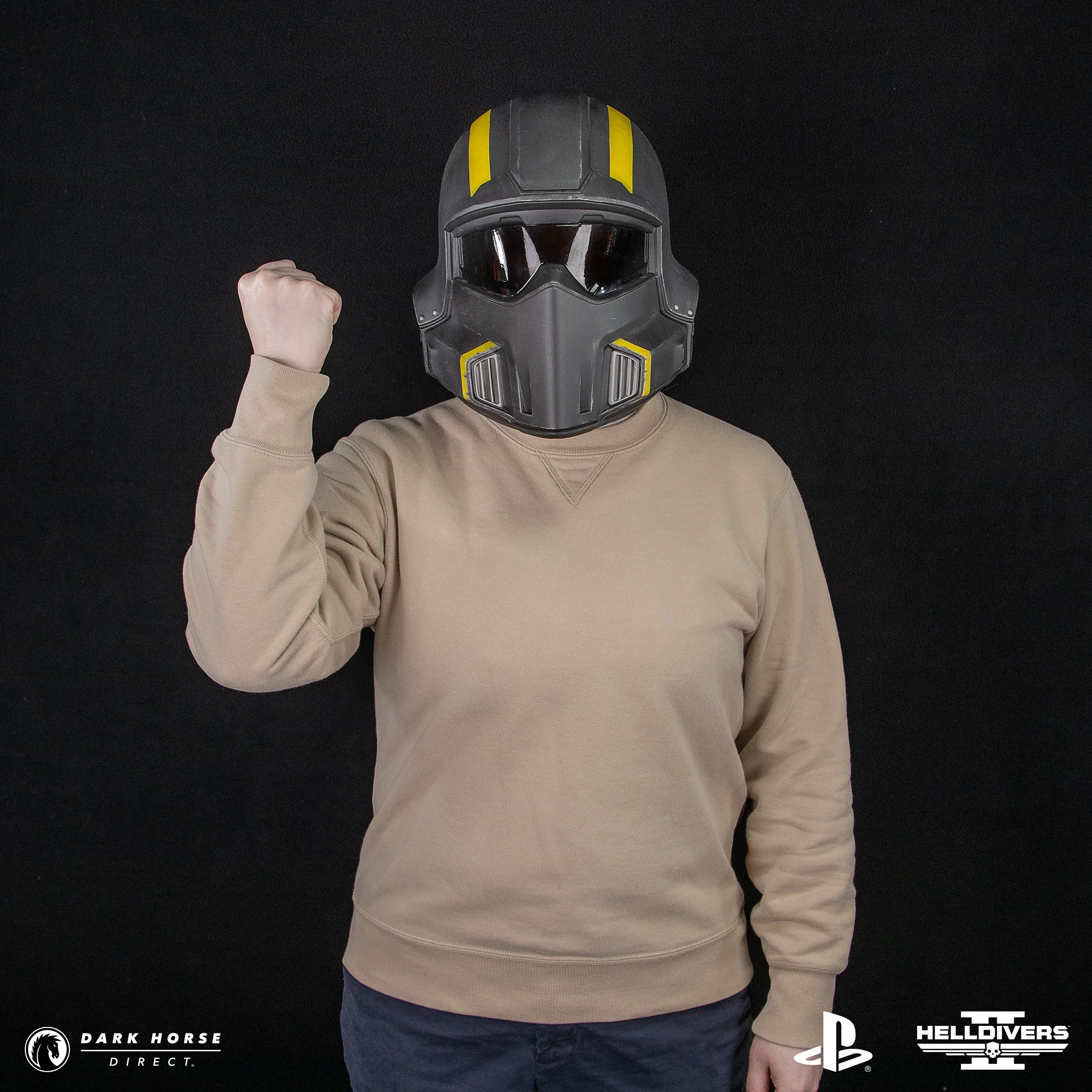 Helldivers 2: B-01 Tactical Helmet 1:1 Scale Replica - Image 15