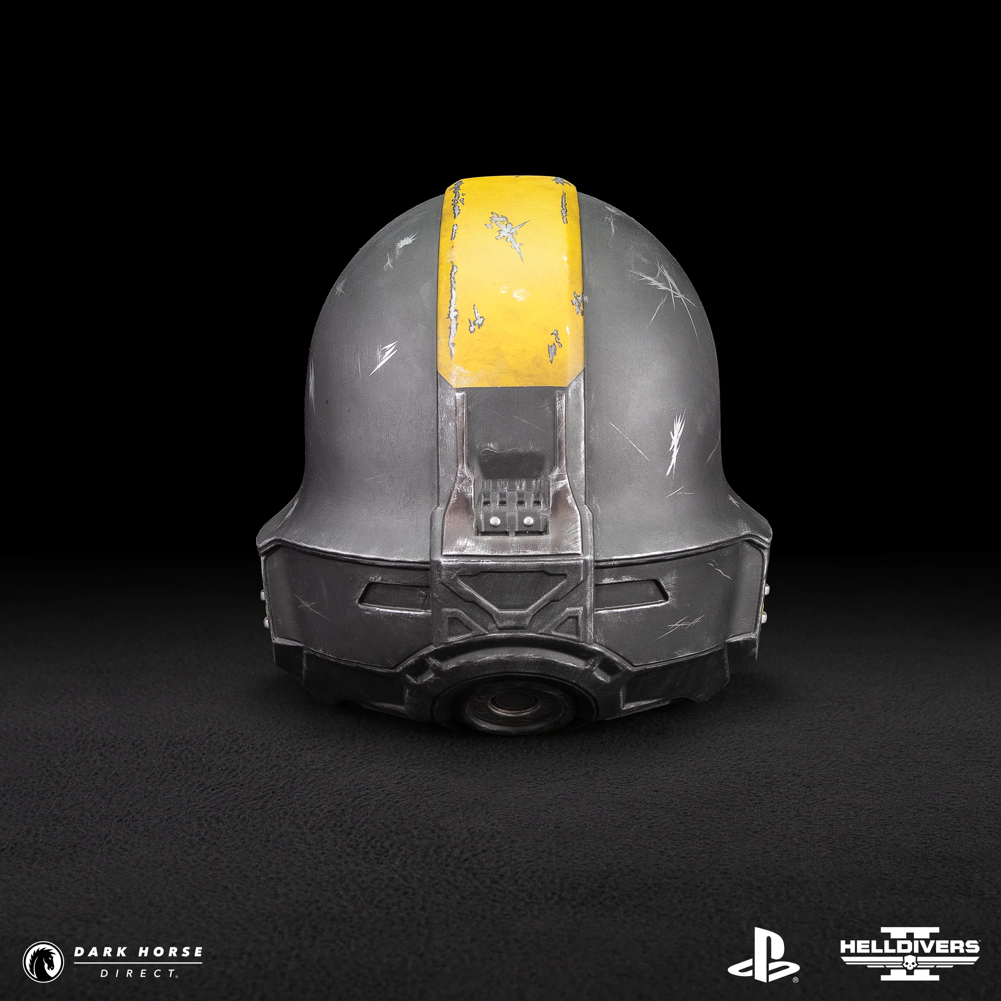 Helldivers 2: B-01 Tactical Helmet 1:1 Scale Replica - Battle Damaged Edition - Image 7