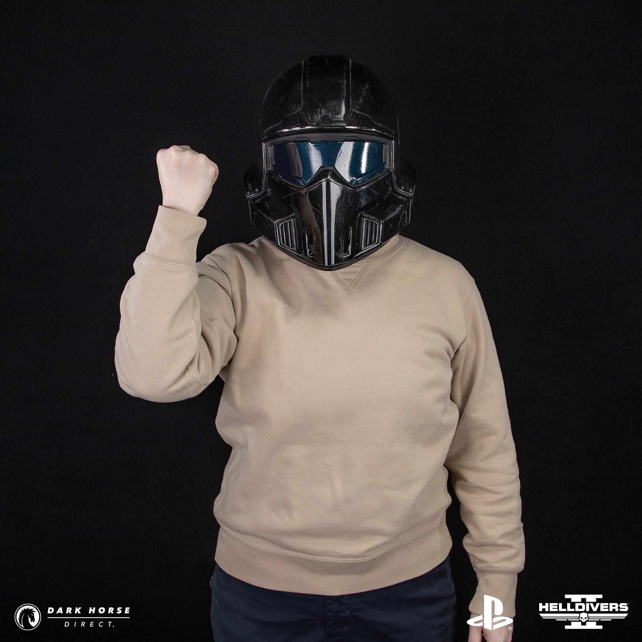 Helldivers 2: B-22 Model Citizen Helmet 1:1 Scale Replica - Image 15