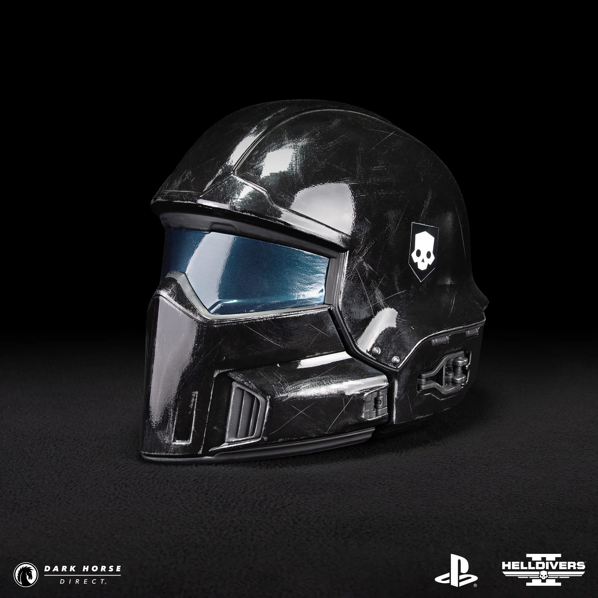 Helldivers 2: B-22 Model Citizen Helmet 1:1 Scale Replica - Image 4