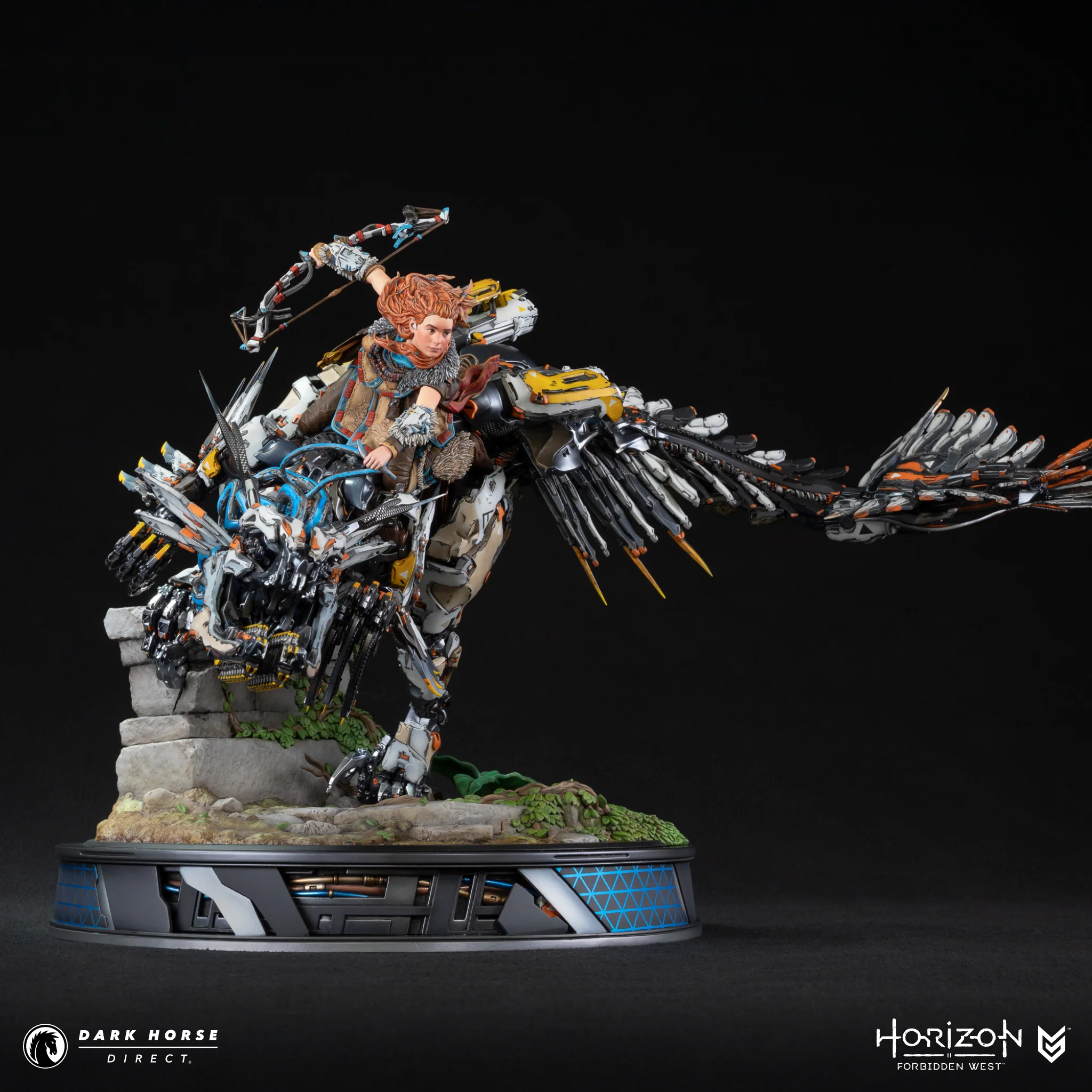Horizon Forbidden West: Aloy on Clawstrider 1:9 Scale Premium Statue - Image 10