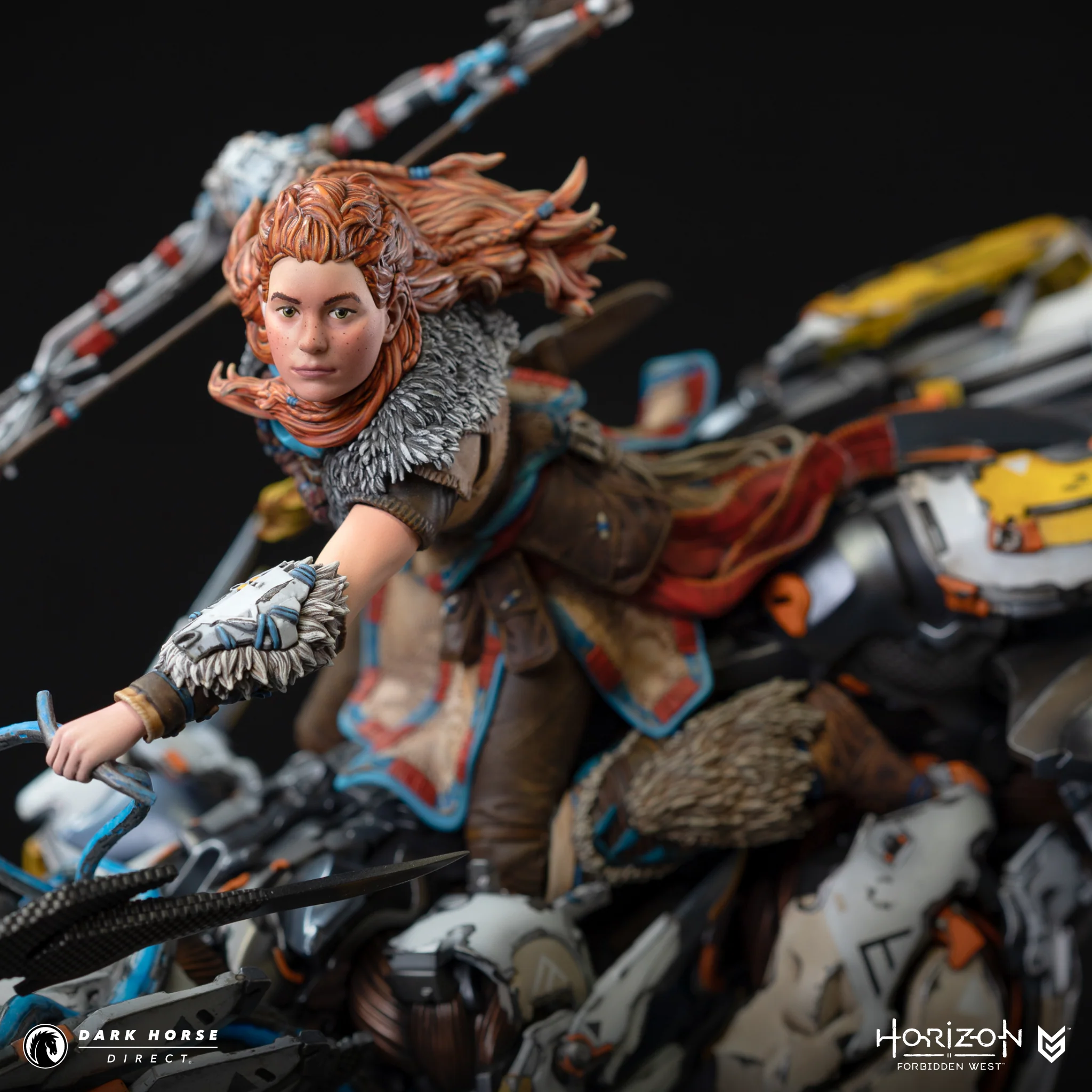 Horizon Forbidden West: Aloy on Clawstrider 1:9 Scale Premium Statue - Image 12