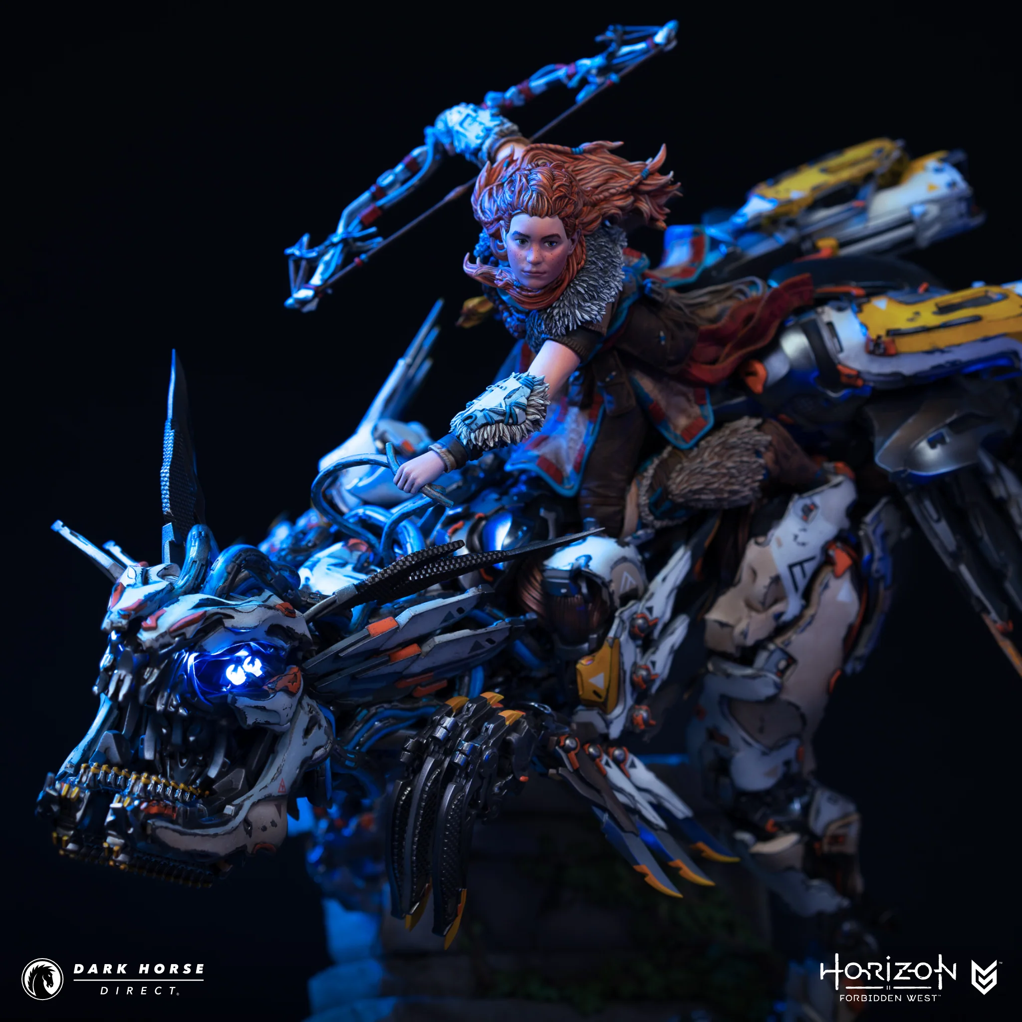 Horizon Forbidden West: Aloy on Clawstrider 1:9 Scale Premium Statue - Image 17