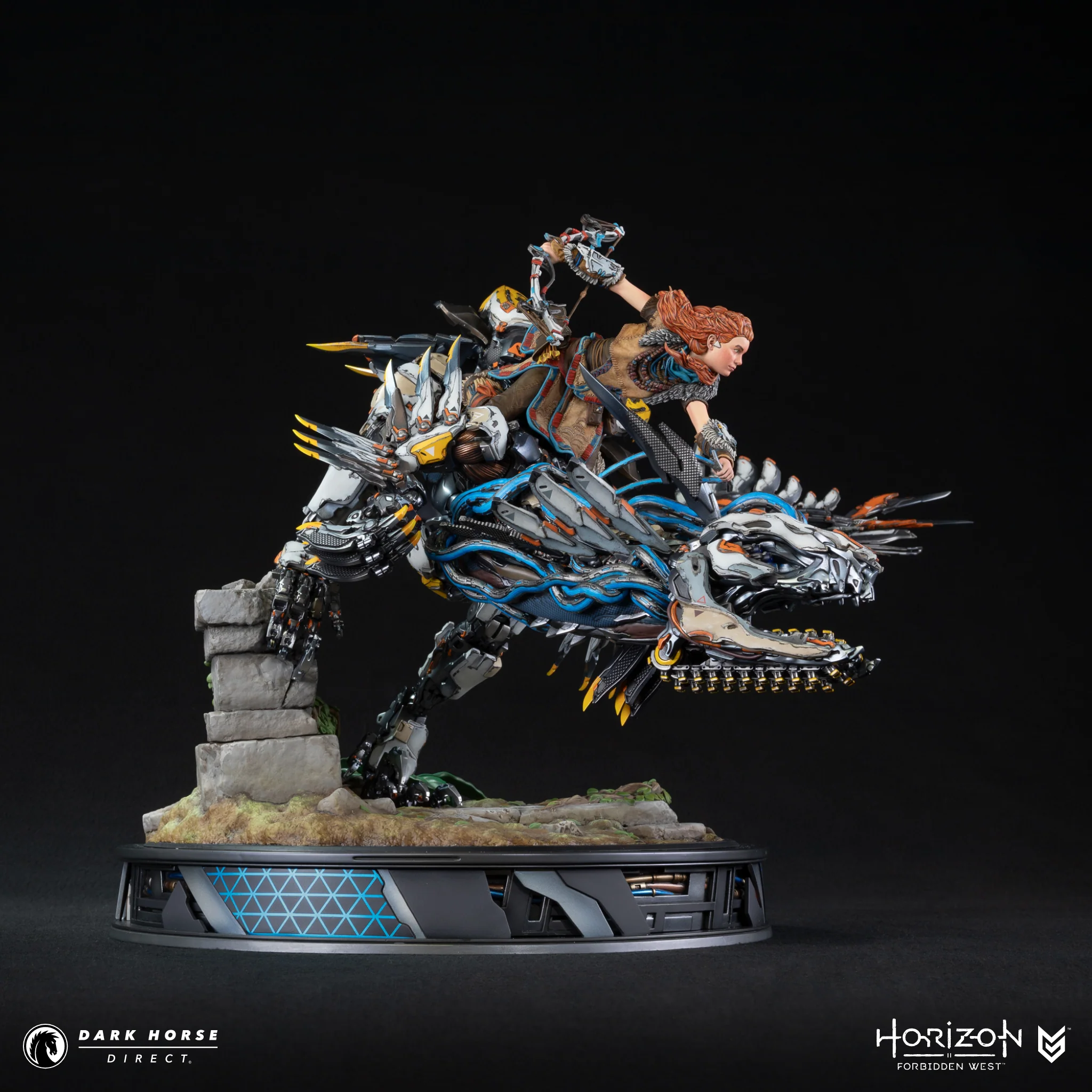 Horizon Forbidden West: Aloy on Clawstrider 1:9 Scale Premium Statue - Image 8