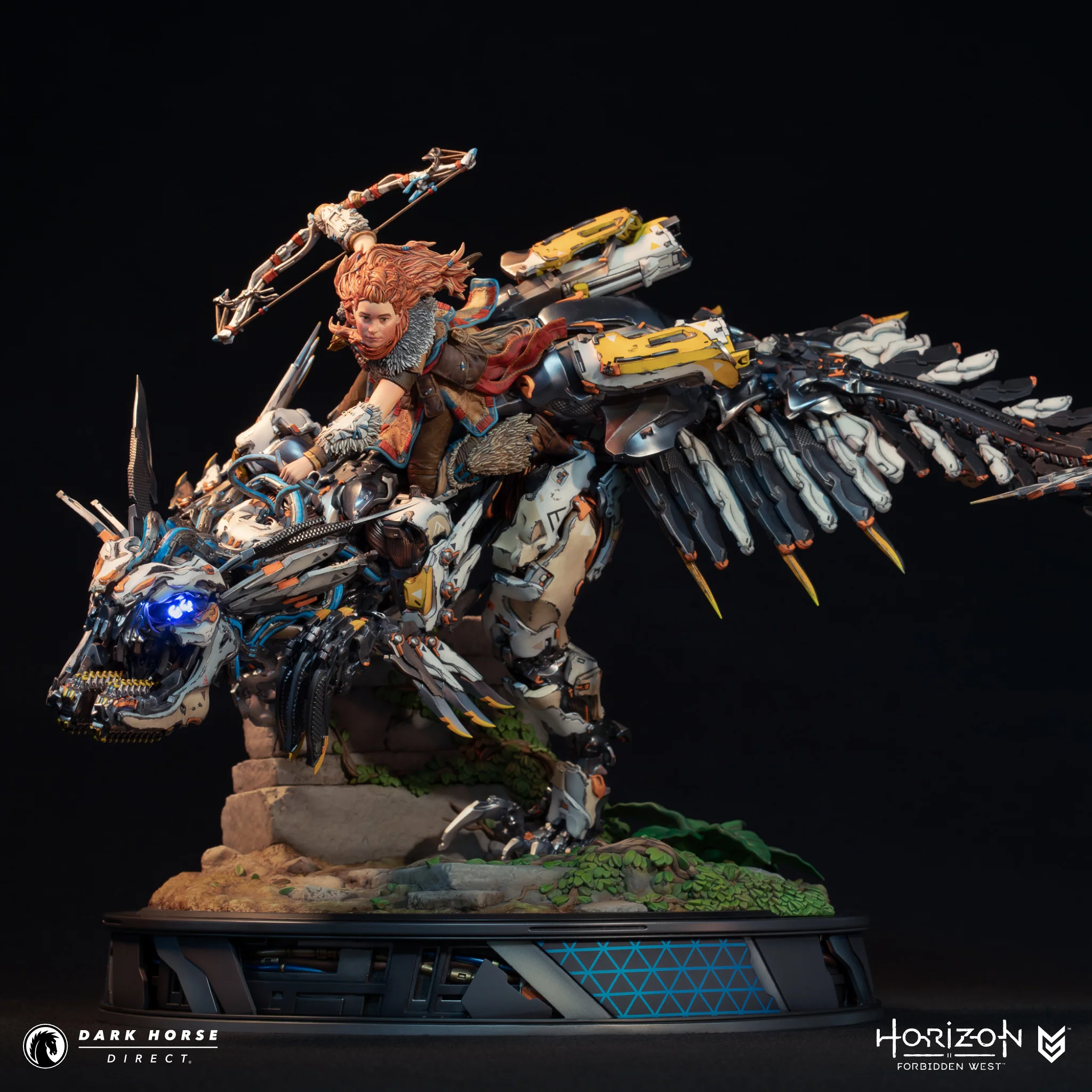 Horizon Forbidden West: Aloy on Clawstrider 1:9 Scale Premium Statue - Image 9