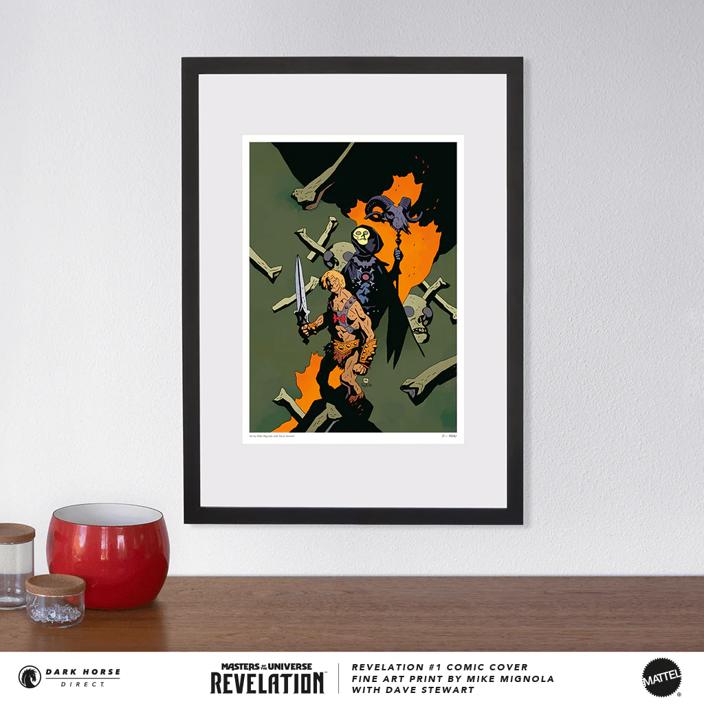 Masters of the Universe: Revelation #1 - Comic Cover Fine Art Print by Mike Mignola with Dave Stewart - Image 2