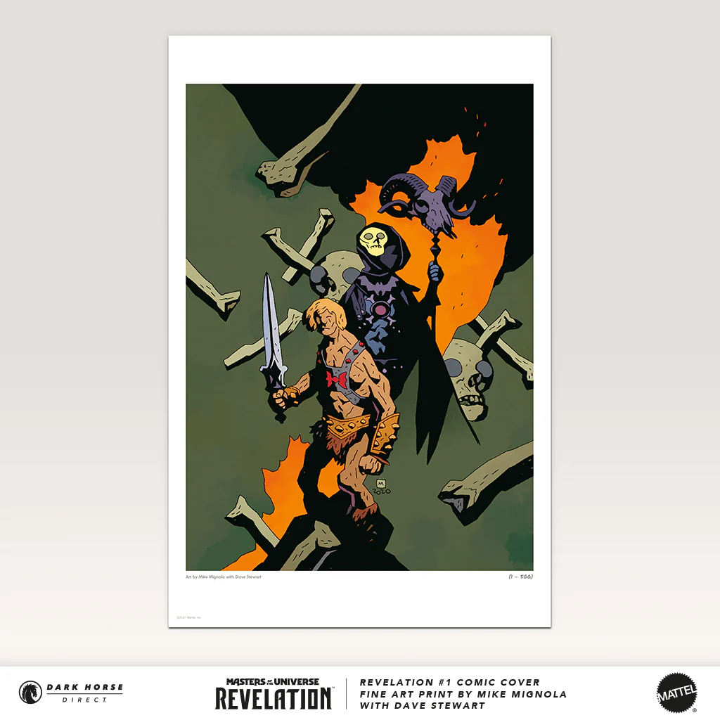 Masters of the Universe: Revelation #1 - Comic Cover Fine Art Print by Mike Mignola with Dave Stewart - Image 3