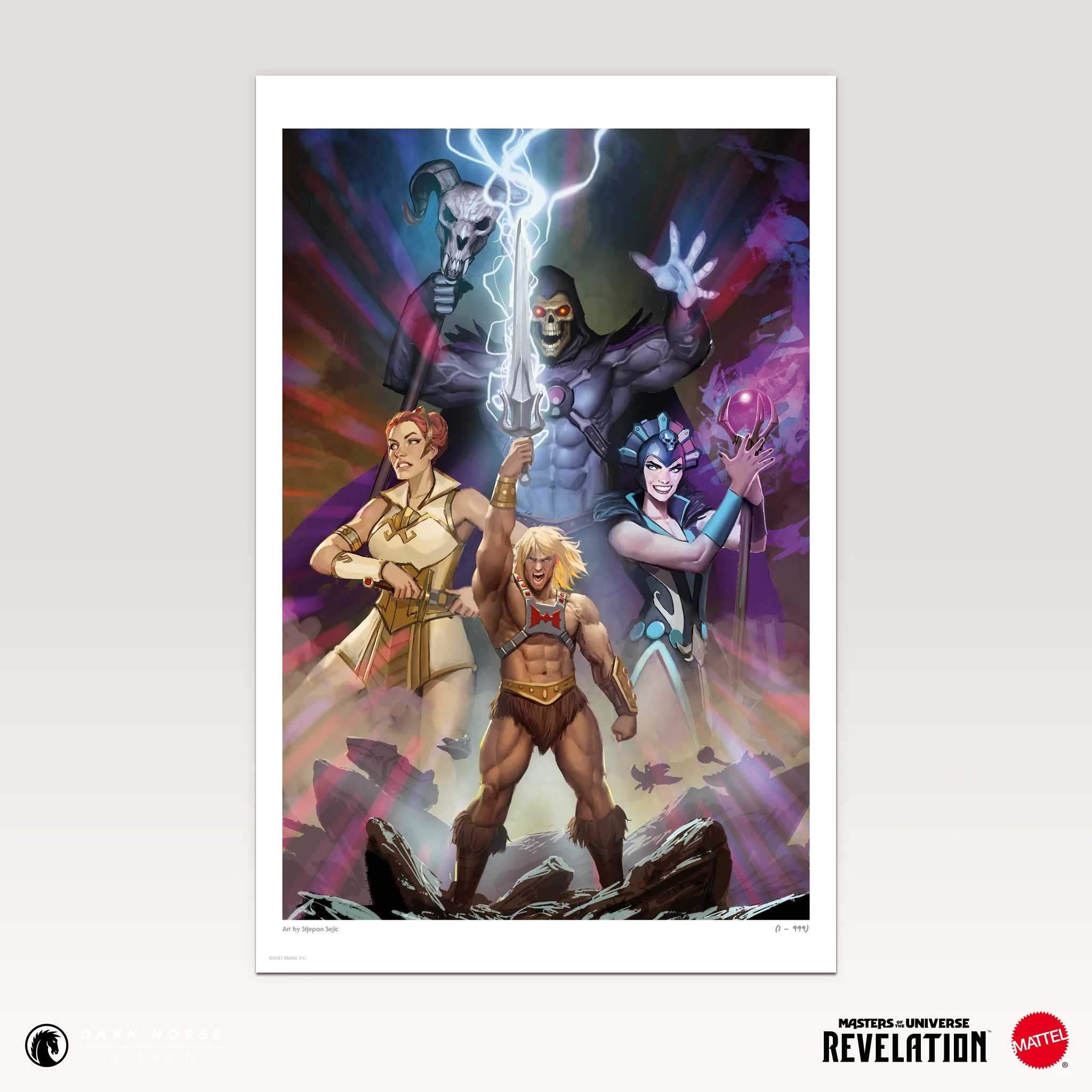 Masters of the Universe: Revelation #1 - Comic Cover Fine Art Print by Stjepan Sejic - Image 3