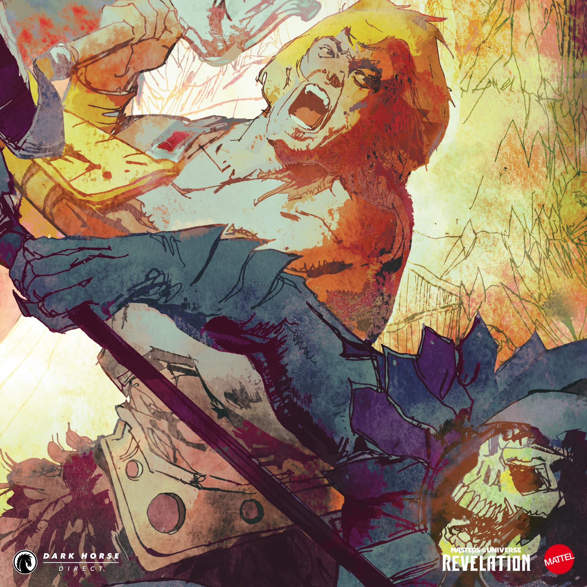Masters of the Universe: Revelation Comic Series Fine Art Print by Bill Sienkiewicz - Image 4