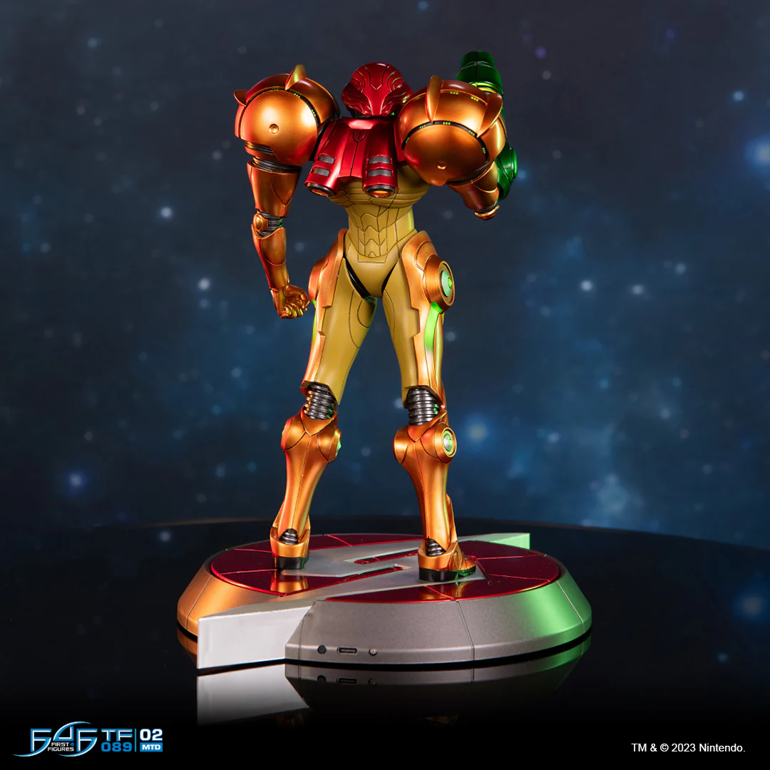 Metroid Prime: Samus Varia Suit 11" PVC Painted Statue (Collector's Edition) - Image 5