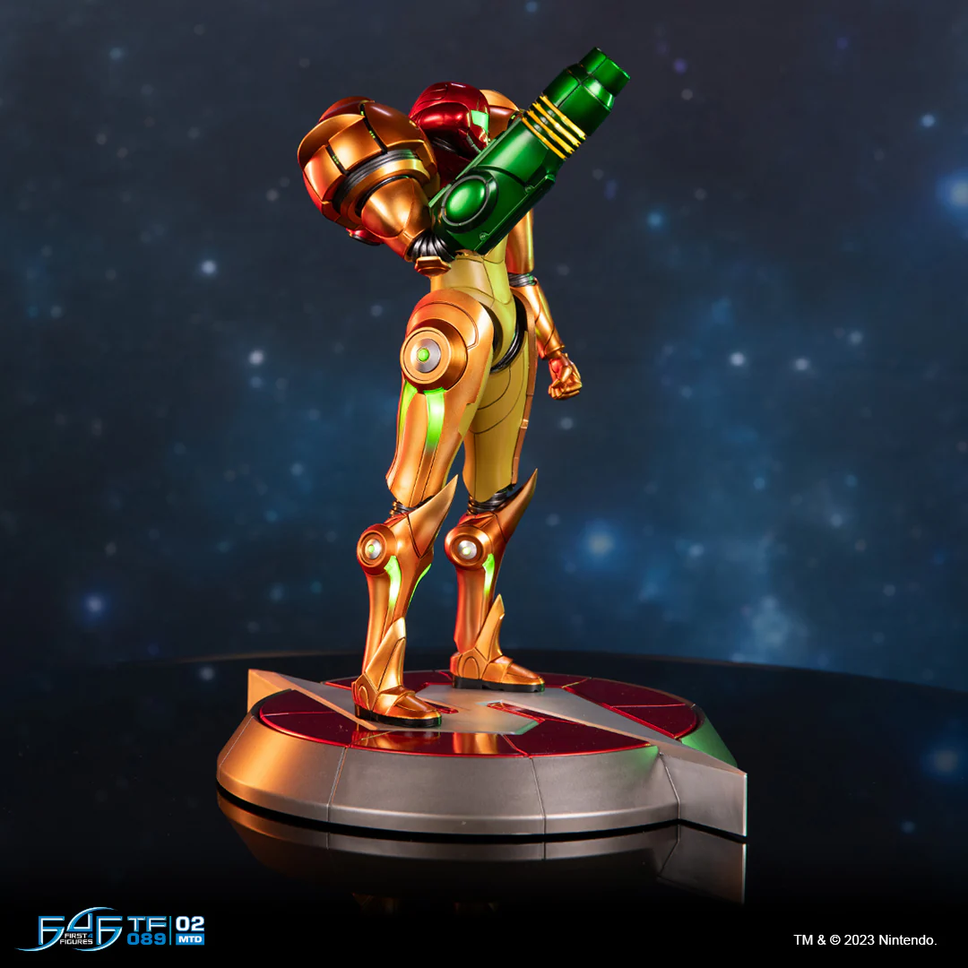 Metroid Prime: Samus Varia Suit 11" PVC Painted Statue (Collector's Edition) - Image 9