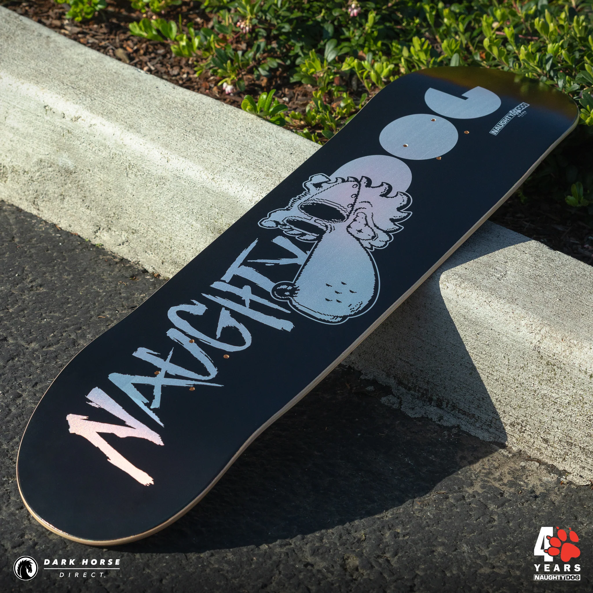 Naughty Dog 40th: Classic Logo Skate Deck - Image 4