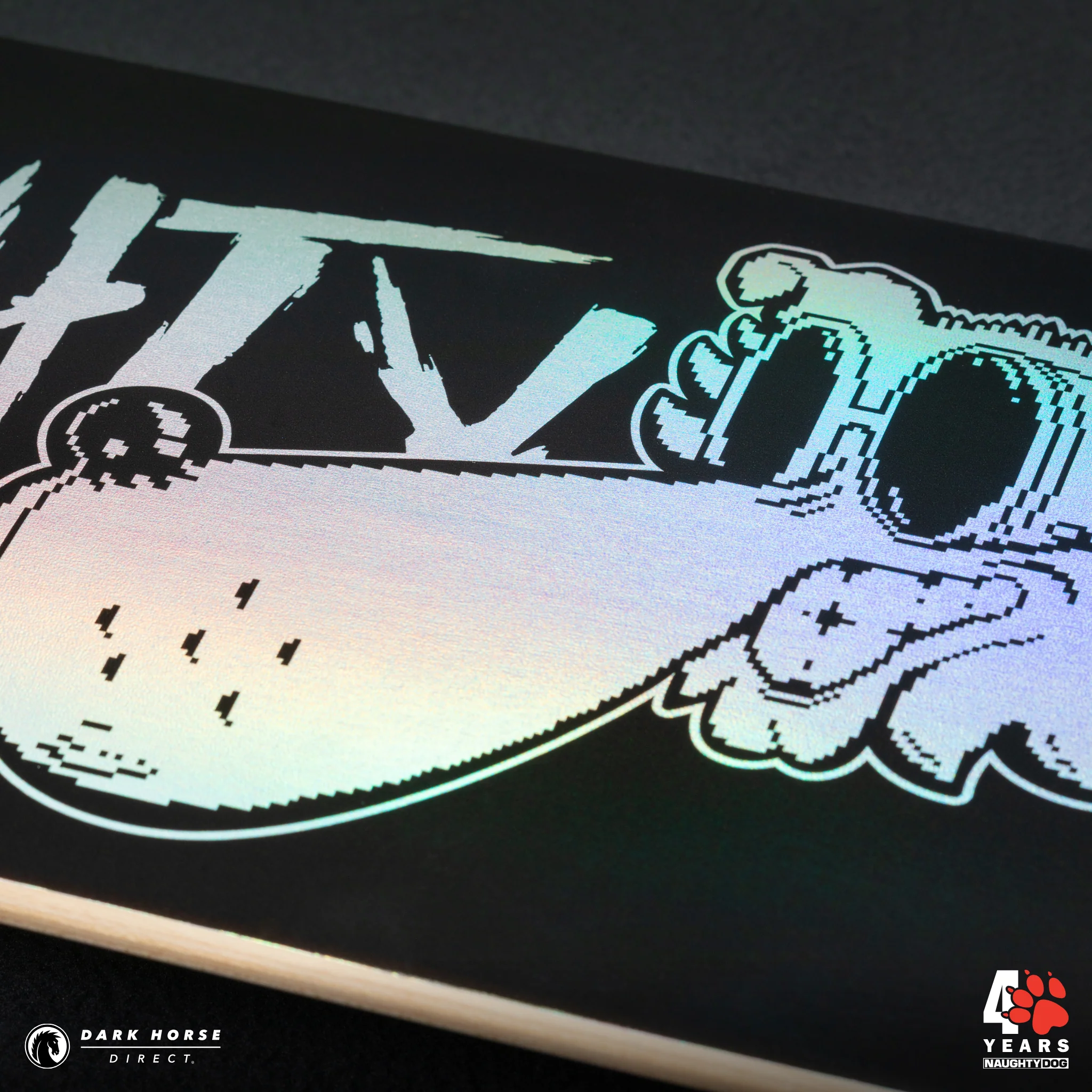 Naughty Dog 40th: Classic Logo Skate Deck - Image 7