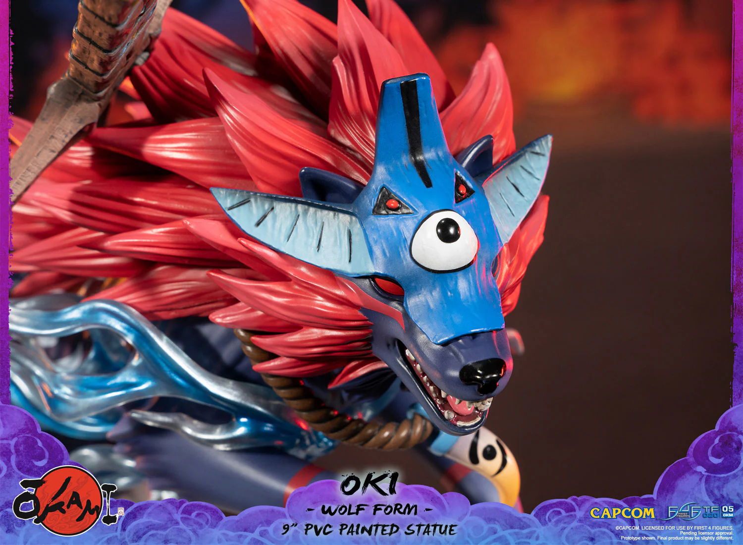 Okami – Oki (Wolf Form) PVC Statue (Standard Edition) - Image 15