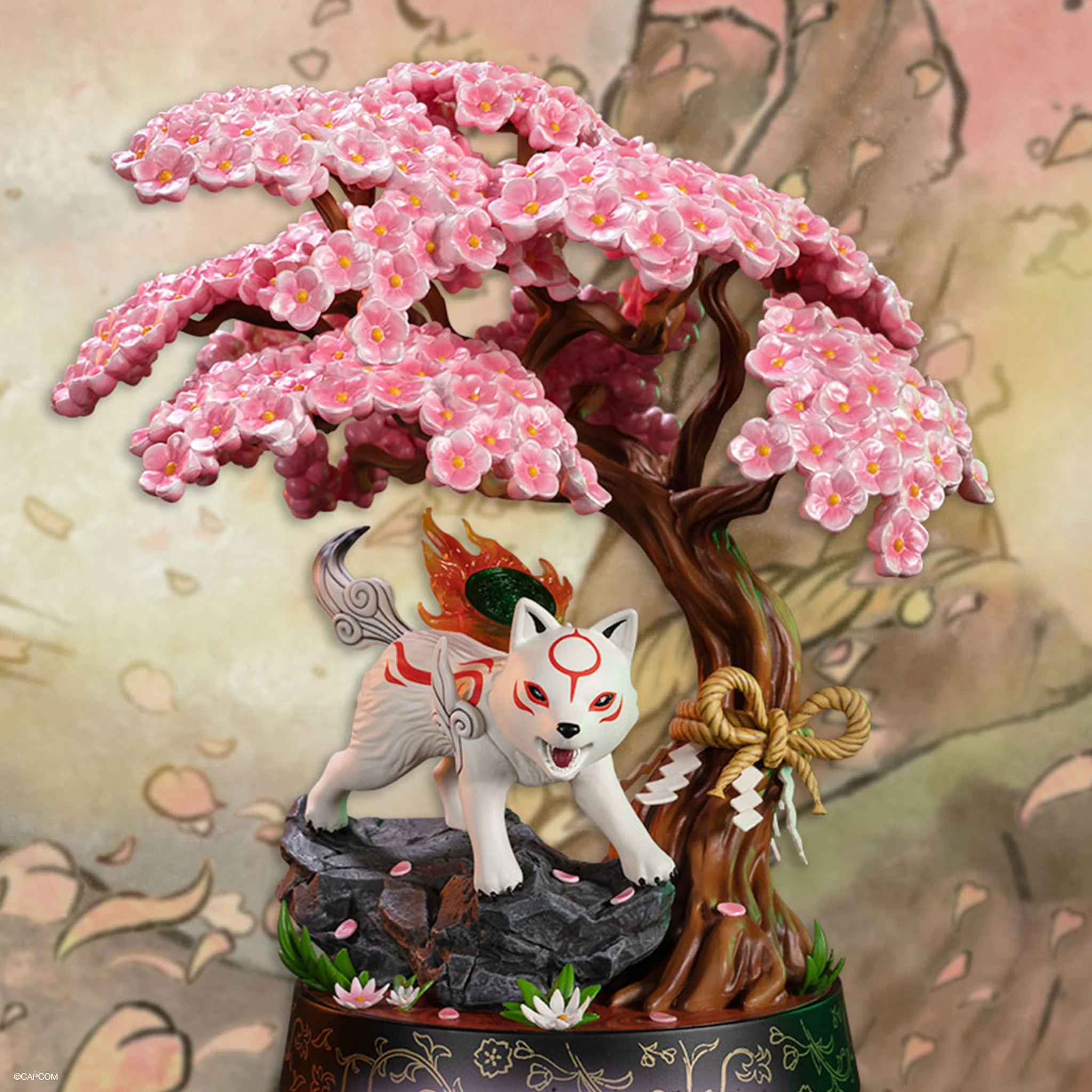 Okamiden – Chibiterasu 10" PVC Painted Statue (Standard Edition)