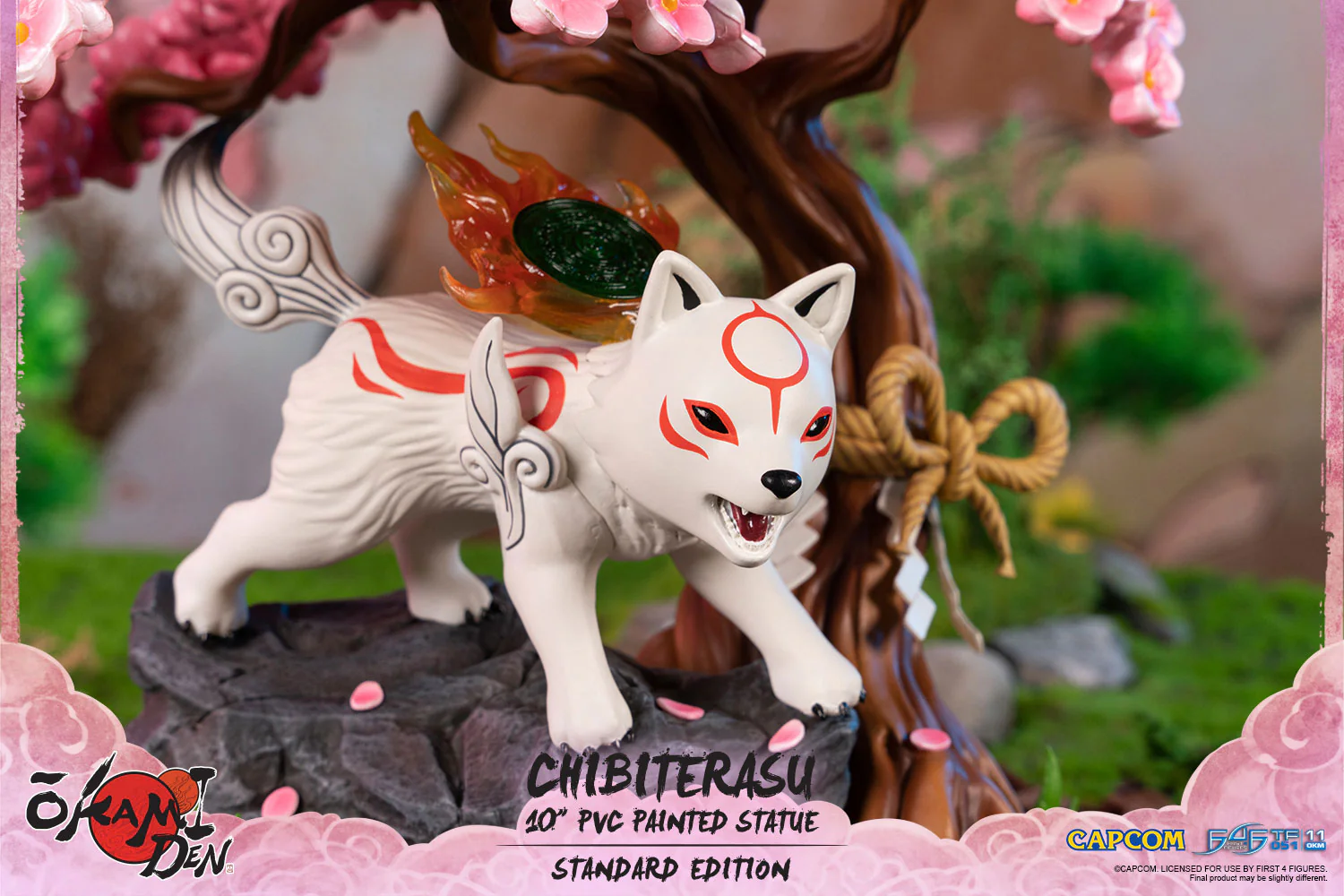 Okamiden – Chibiterasu 10" PVC Painted Statue (Standard Edition) - Image 10
