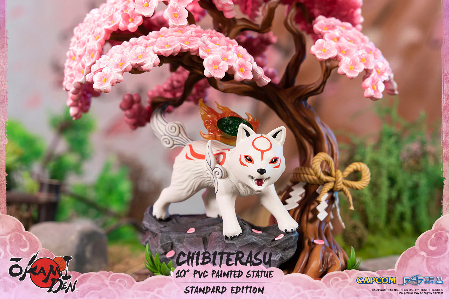 Okamiden – Chibiterasu 10" PVC Painted Statue (Standard Edition) - Image 15