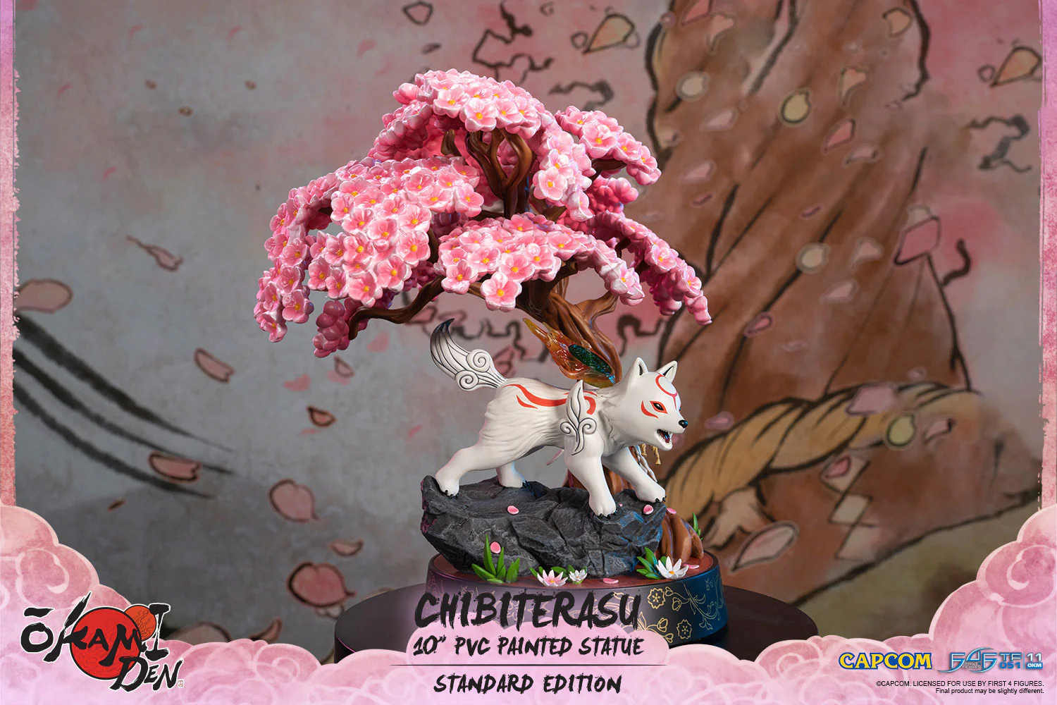 Okamiden – Chibiterasu 10" PVC Painted Statue (Standard Edition) - Image 7