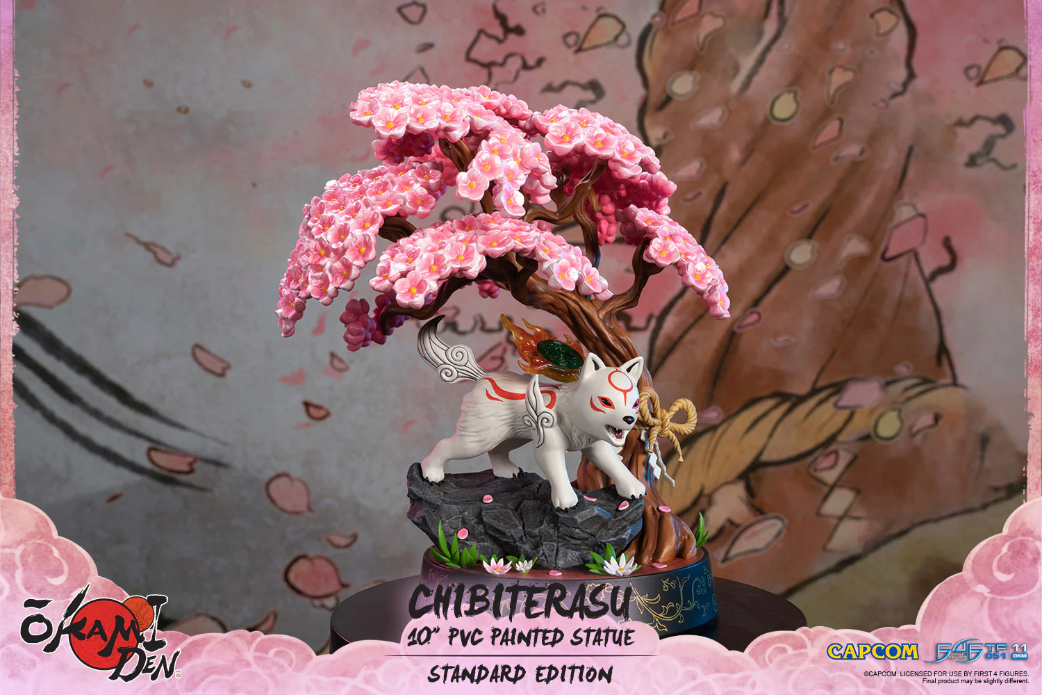 Okamiden – Chibiterasu 10" PVC Painted Statue (Standard Edition) - Image 8