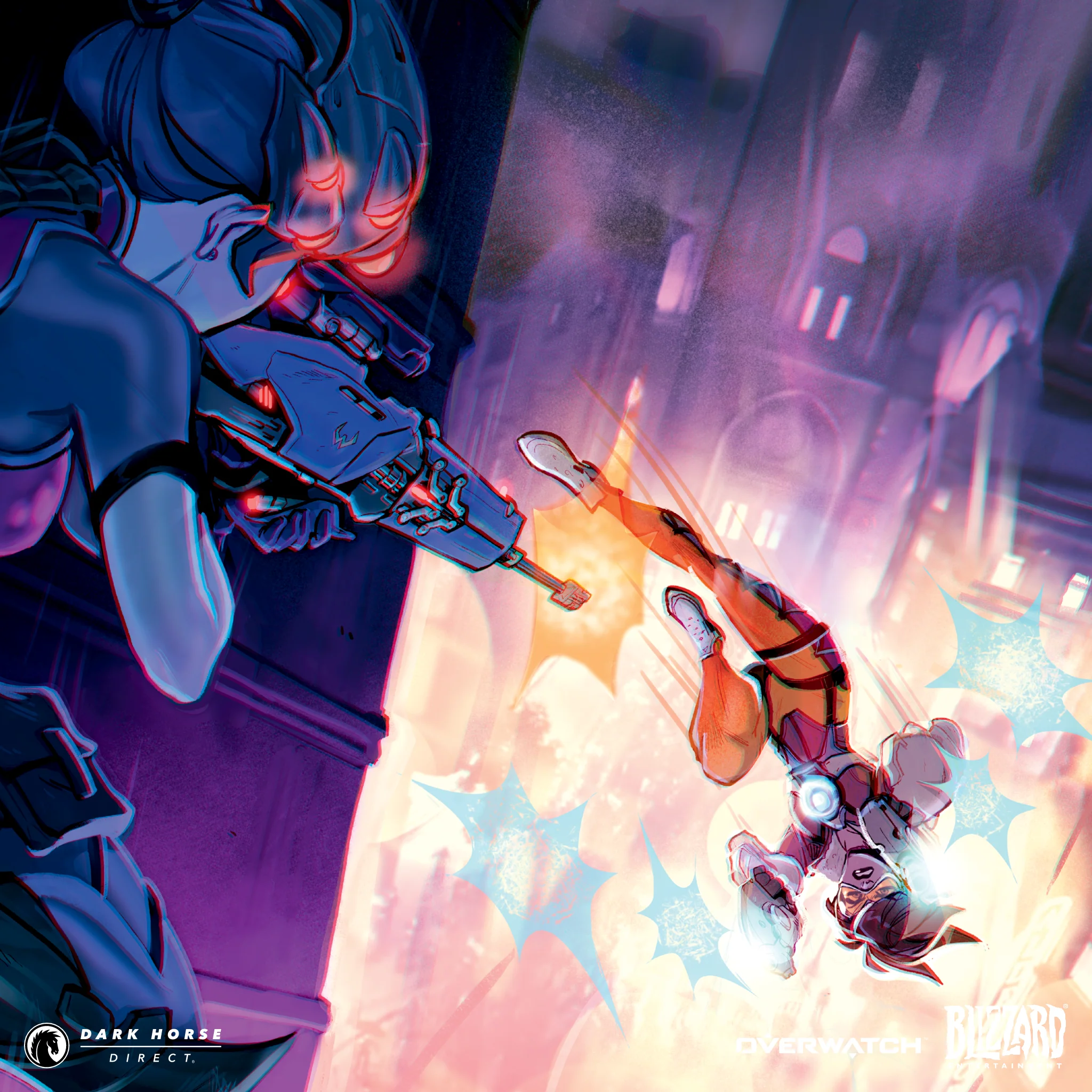Overwatch: Tracer – London Calling #1 Exclusive Variant Comic Bundle - Image 4