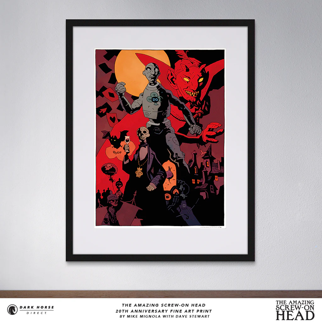 The Amazing Screw-On Head 20th Anniversary Fine Art Print - Image 2