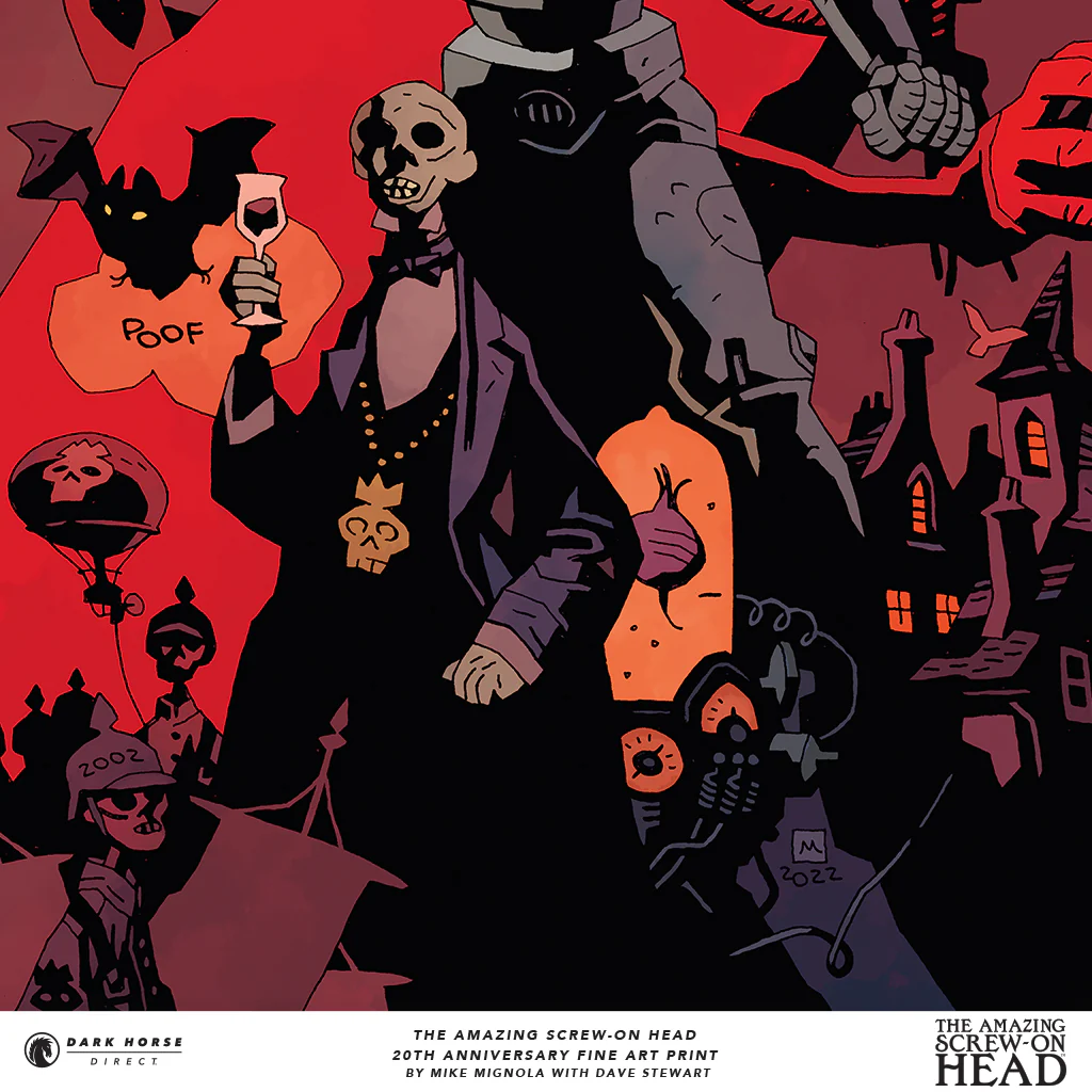 The Amazing Screw-On Head 20th Anniversary Fine Art Print - Image 3