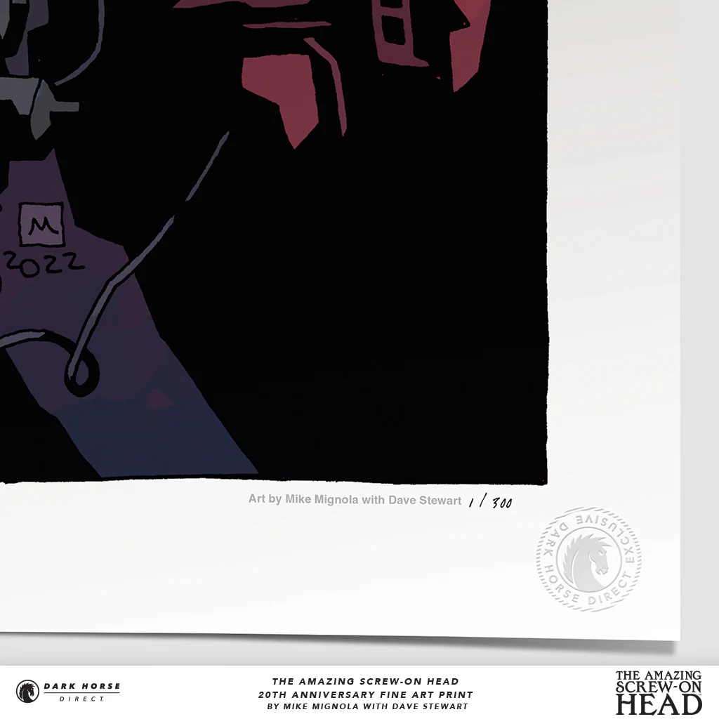 The Amazing Screw-On Head 20th Anniversary Fine Art Print - Image 5