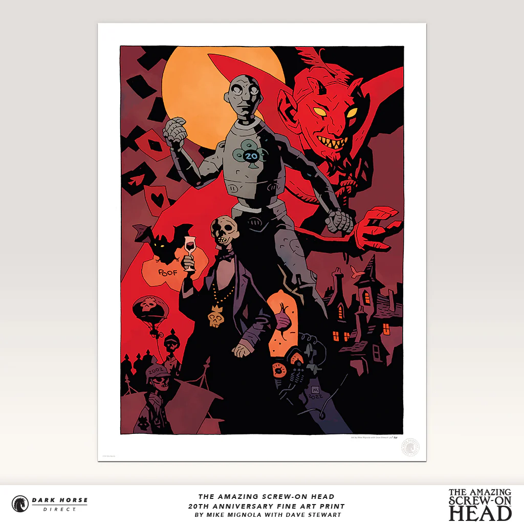 The Amazing Screw-On Head 20th Anniversary Fine Art Print - Image 6