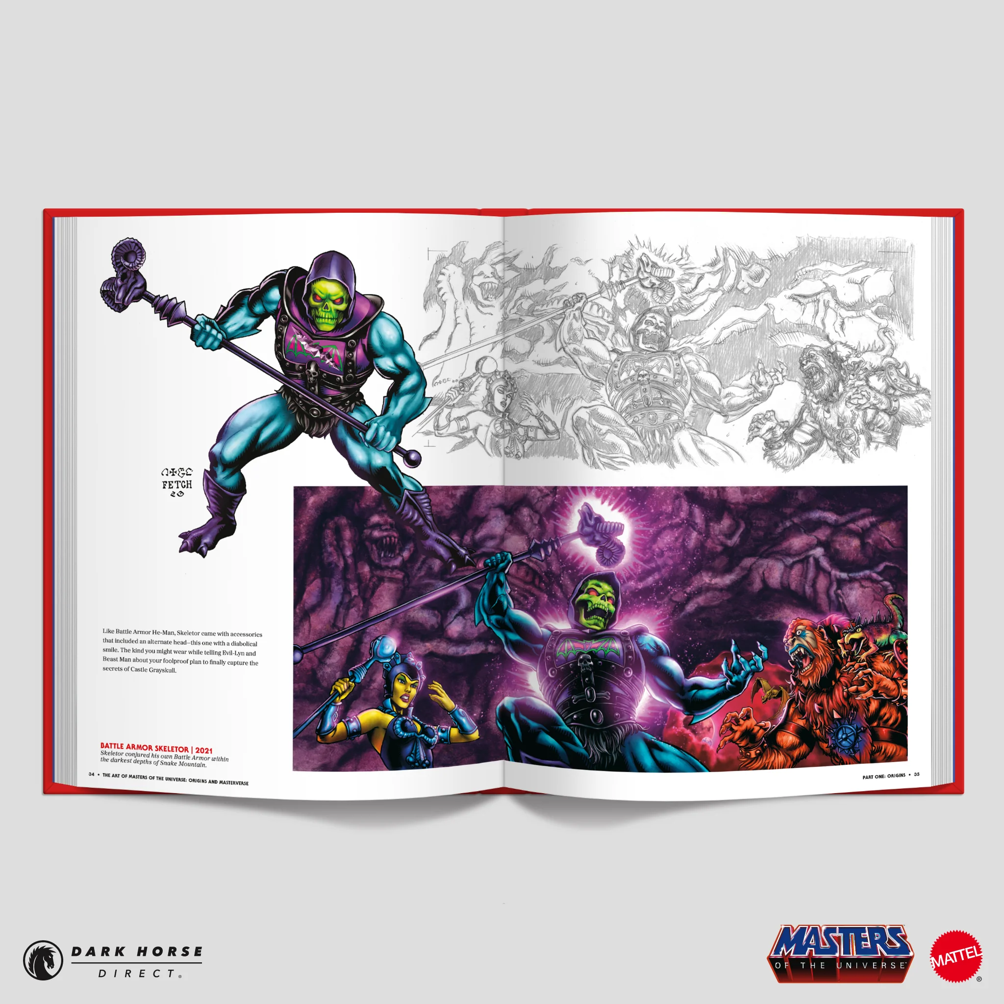 The Art of Masters of the Universe: Origins and Masterverse HC (Deluxe Edition) - Image 4