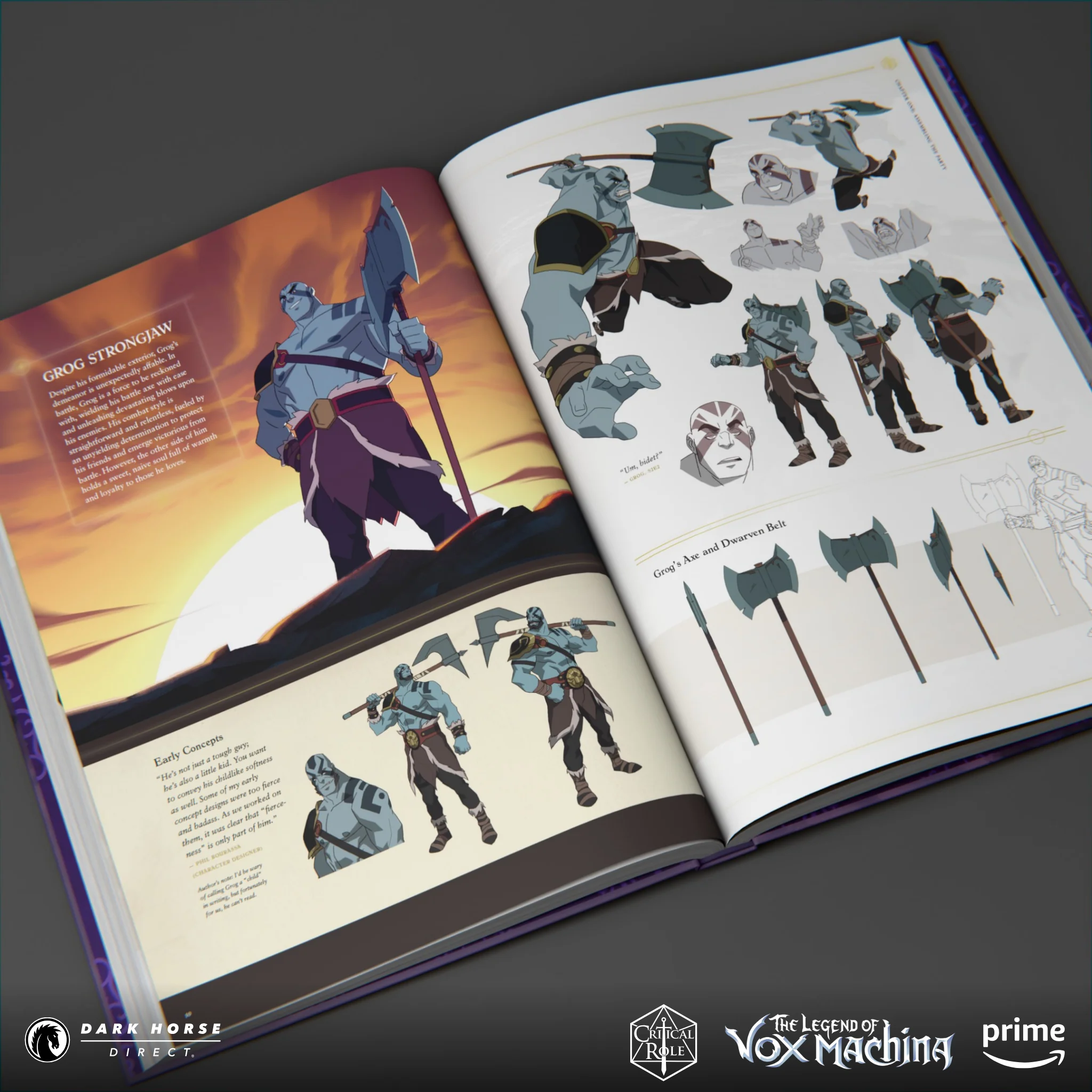 The Art of The Legend of Vox Machina HC (Deluxe Edition) - Image 8