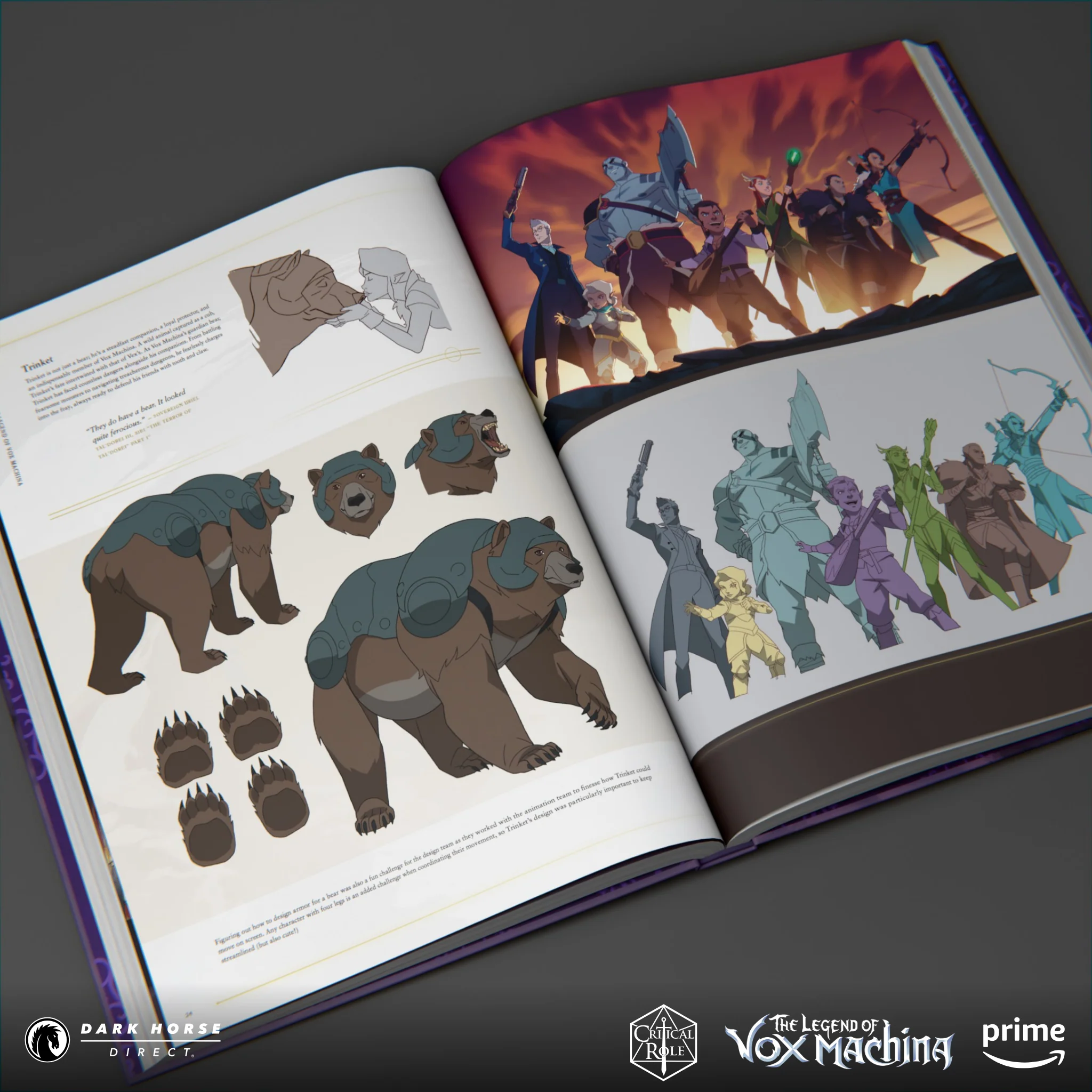 The Art of The Legend of Vox Machina HC (Deluxe Edition) - Image 9