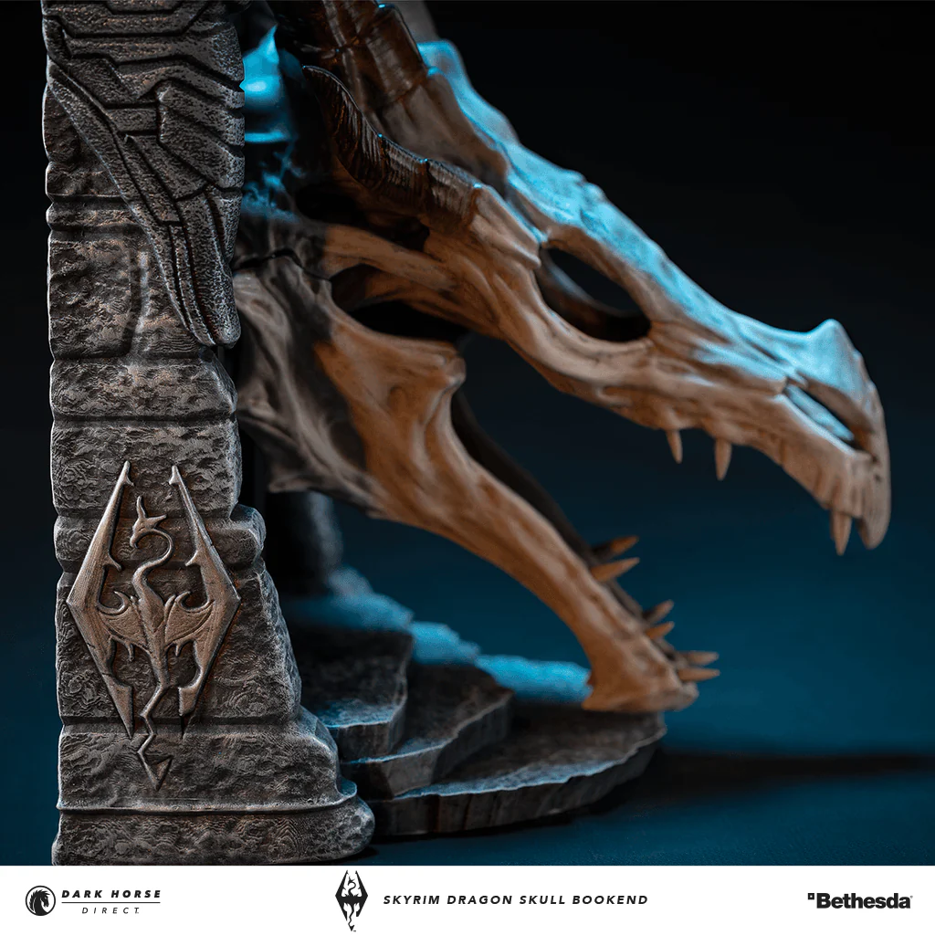 The Elder Scrolls V: Skyrim - Dragon Skull Bookend - Image 18