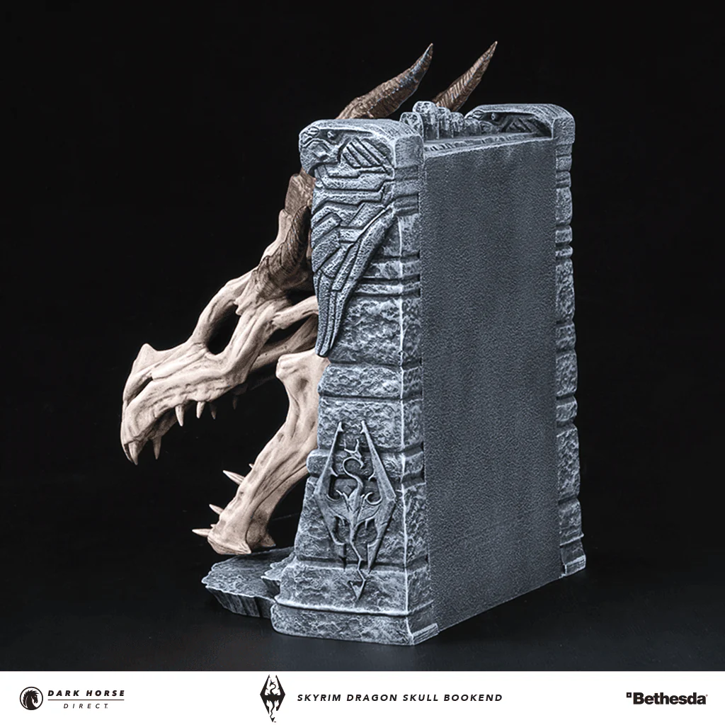 The Elder Scrolls V: Skyrim - Dragon Skull Bookend - Image 6