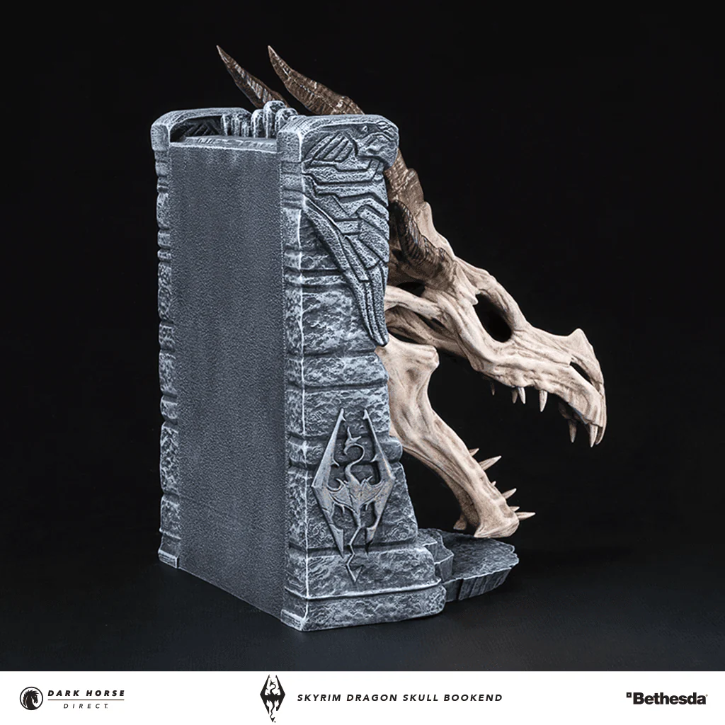 The Elder Scrolls V: Skyrim - Dragon Skull Bookend - Image 7