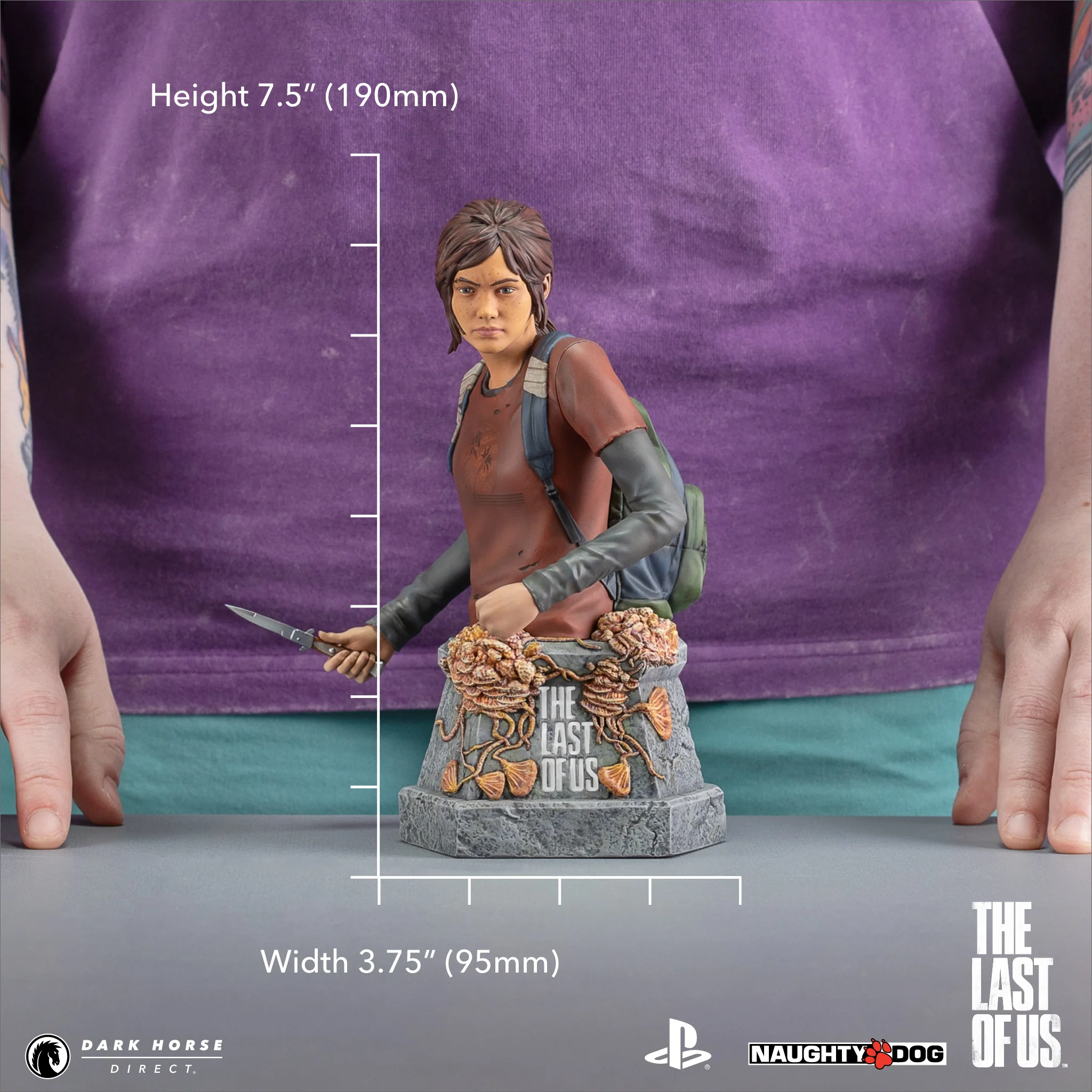 The Last of Us: Ellie with Switchblade Bust (Dark Horse Direct Exclusive) - Image 2