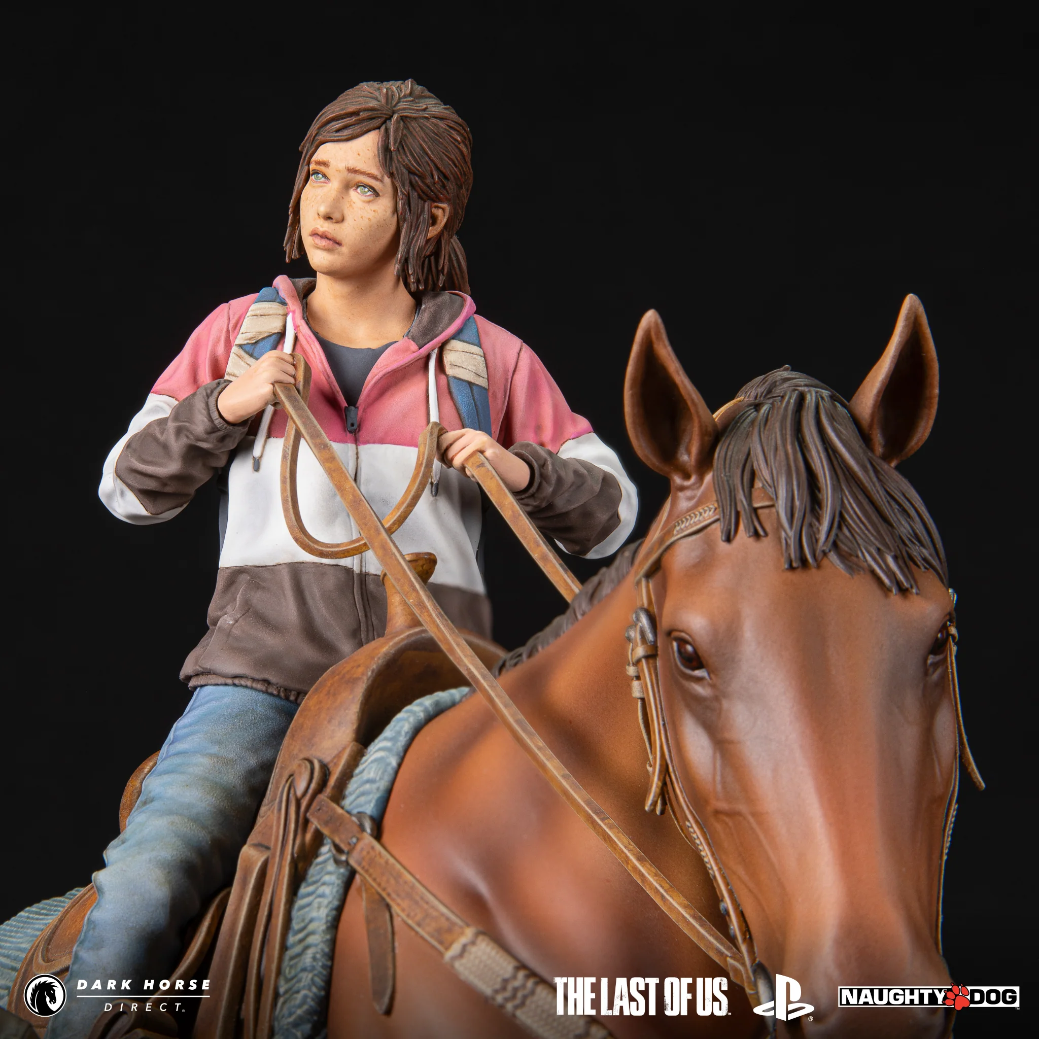 The Last of Us: Joel & Ellie on Horseback Premium Statue - Image 12
