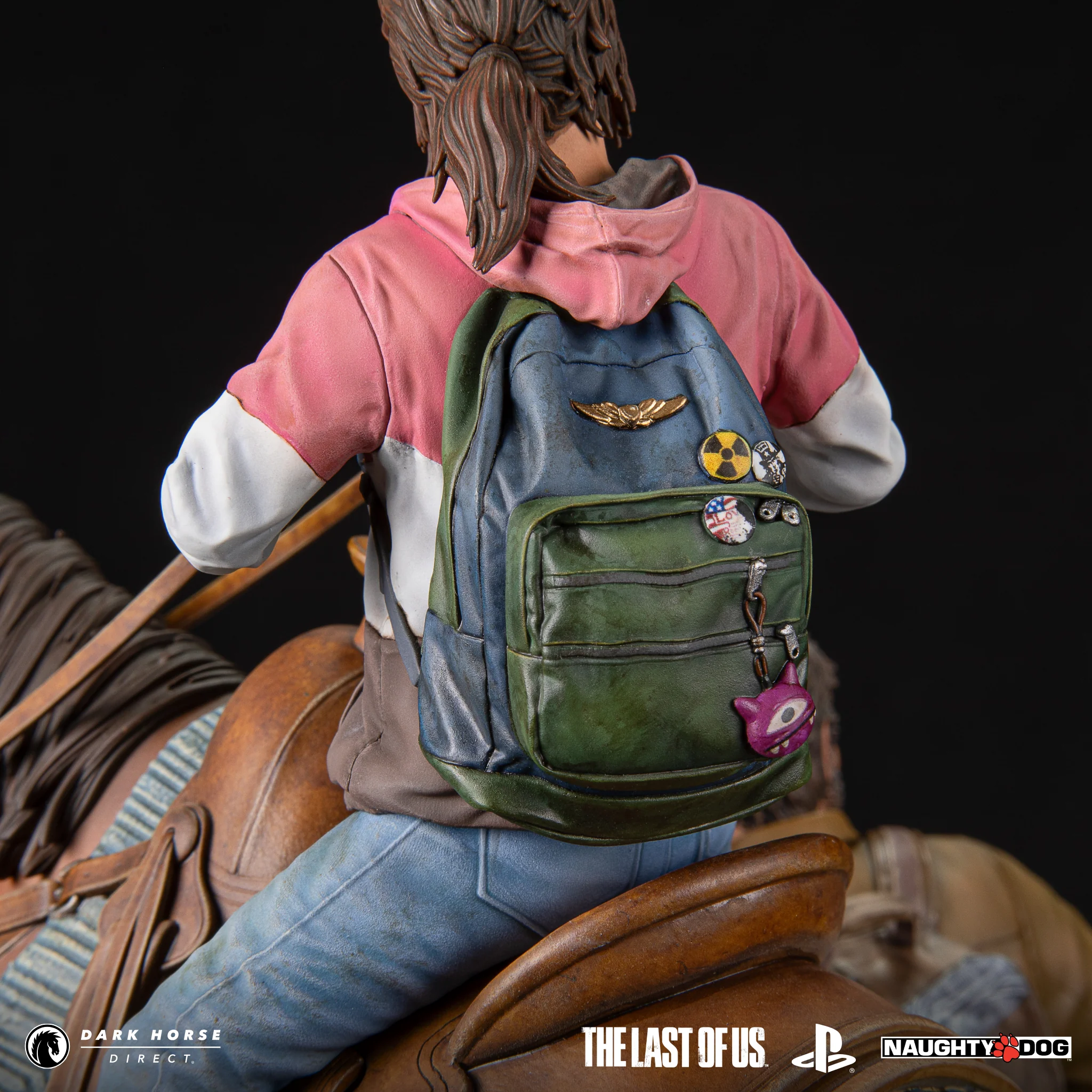 The Last of Us: Joel & Ellie on Horseback Premium Statue - Image 14