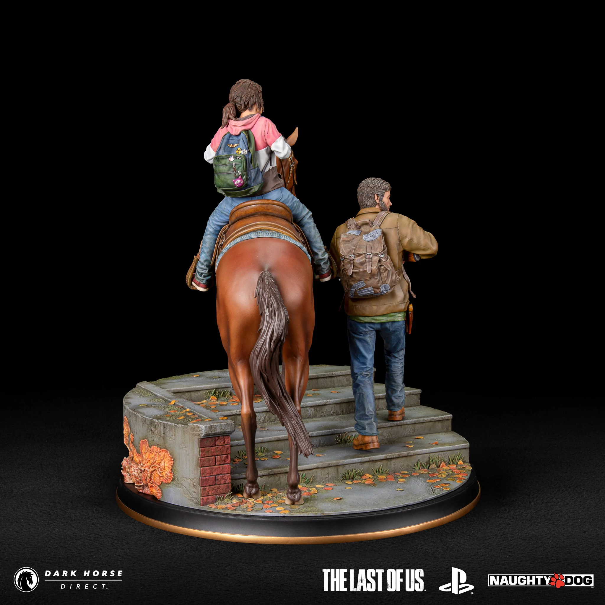 The Last of Us: Joel & Ellie on Horseback Premium Statue - Image 8