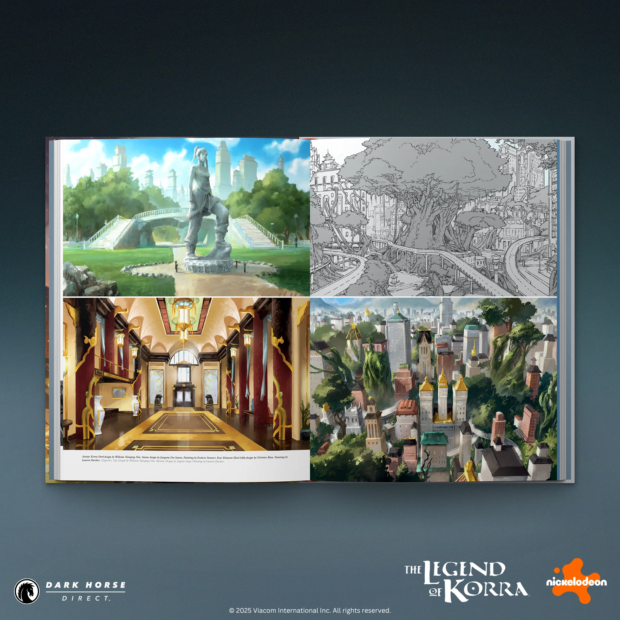 The Legend of Korra: The Art of the Animated Series Deluxe Edition Hardcovers - Image 5