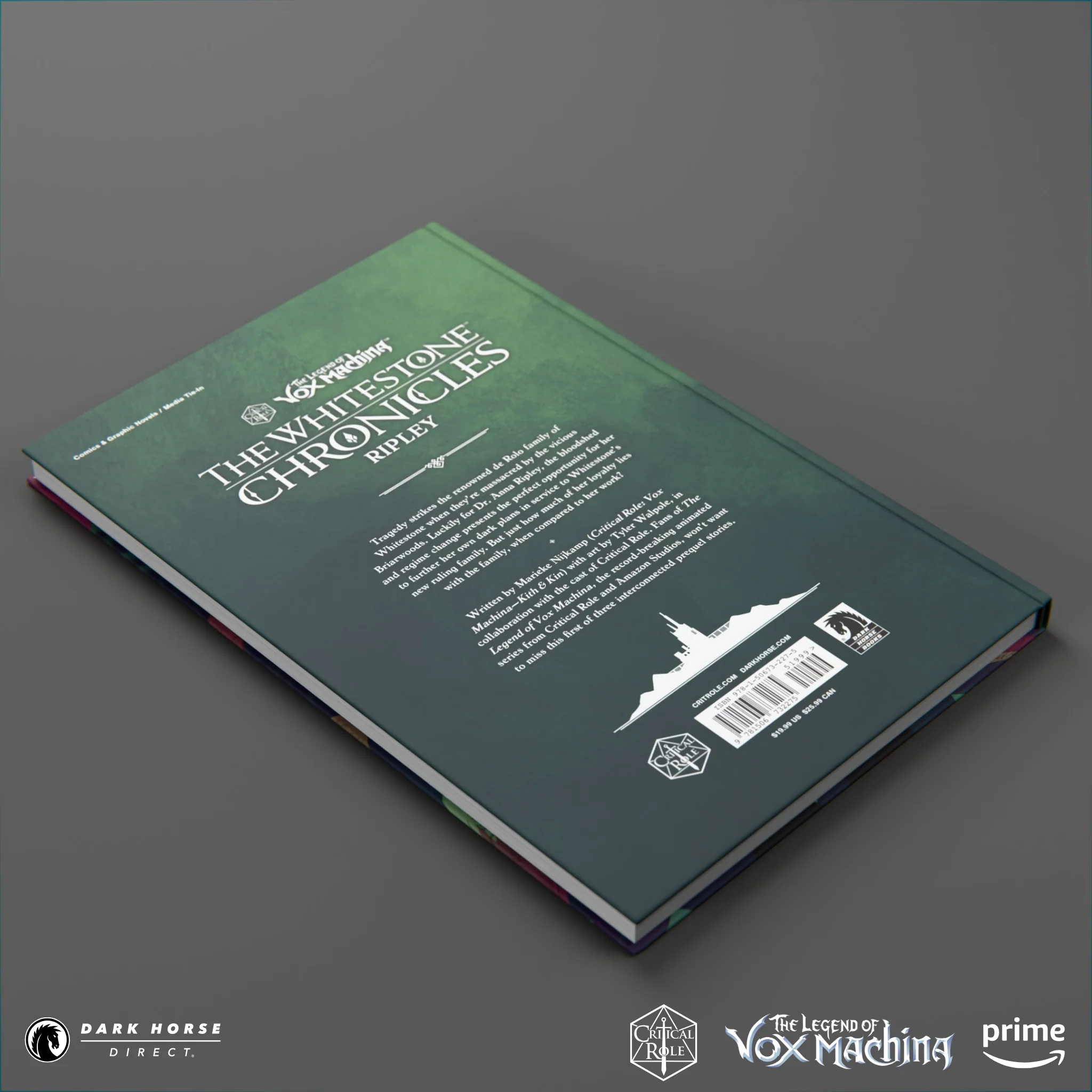 The Legend of Vox Machina: The Whitestone Chronicles Volume 1--Ripley HC - Image 3