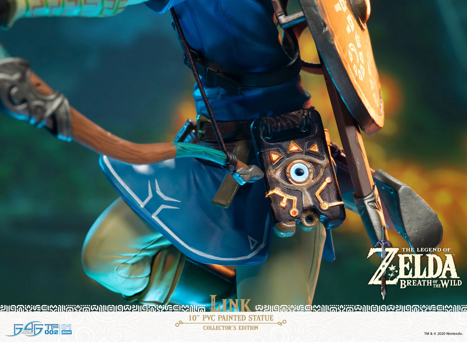 The Legend of Zelda: Breath of the Wild - Link (Collector's Edition) - 10” PVC Painted Statue - Image 11