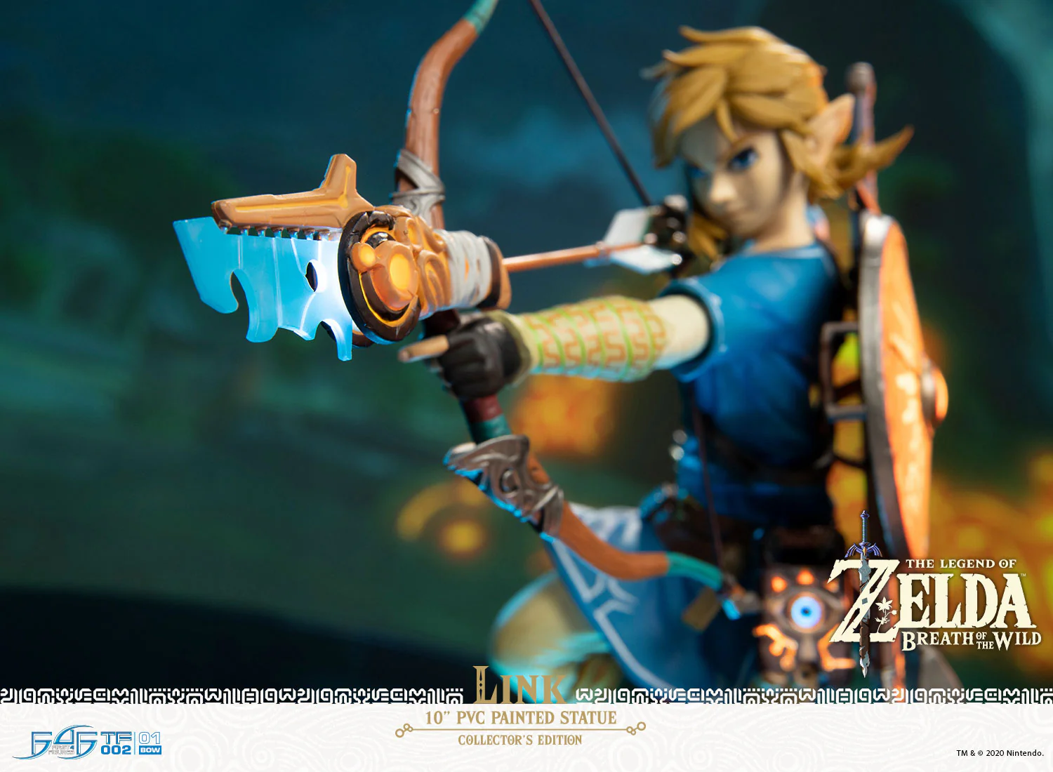 The Legend of Zelda: Breath of the Wild - Link (Collector's Edition) - 10” PVC Painted Statue - Image 13