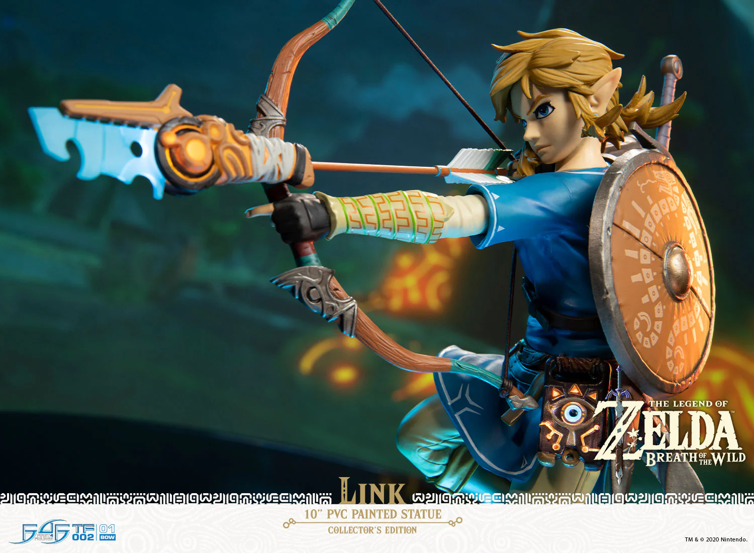 The Legend of Zelda: Breath of the Wild - Link (Collector's Edition) - 10” PVC Painted Statue - Image 15