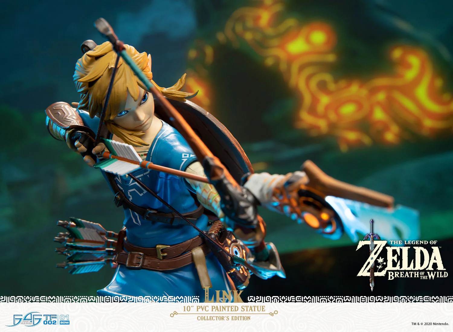 The Legend of Zelda: Breath of the Wild - Link (Collector's Edition) - 10” PVC Painted Statue - Image 16