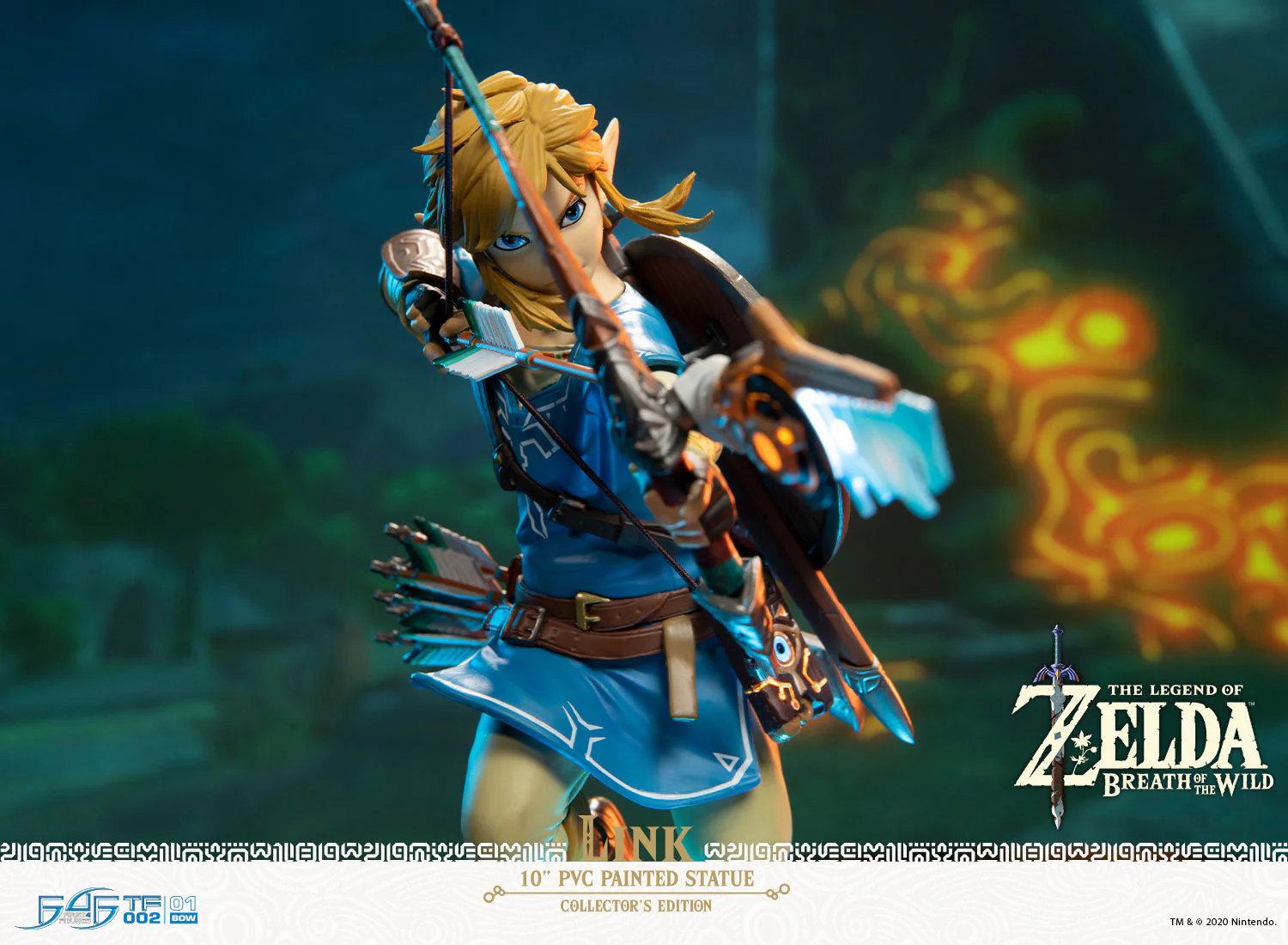The Legend of Zelda: Breath of the Wild - Link (Collector's Edition) - 10” PVC Painted Statue - Image 17