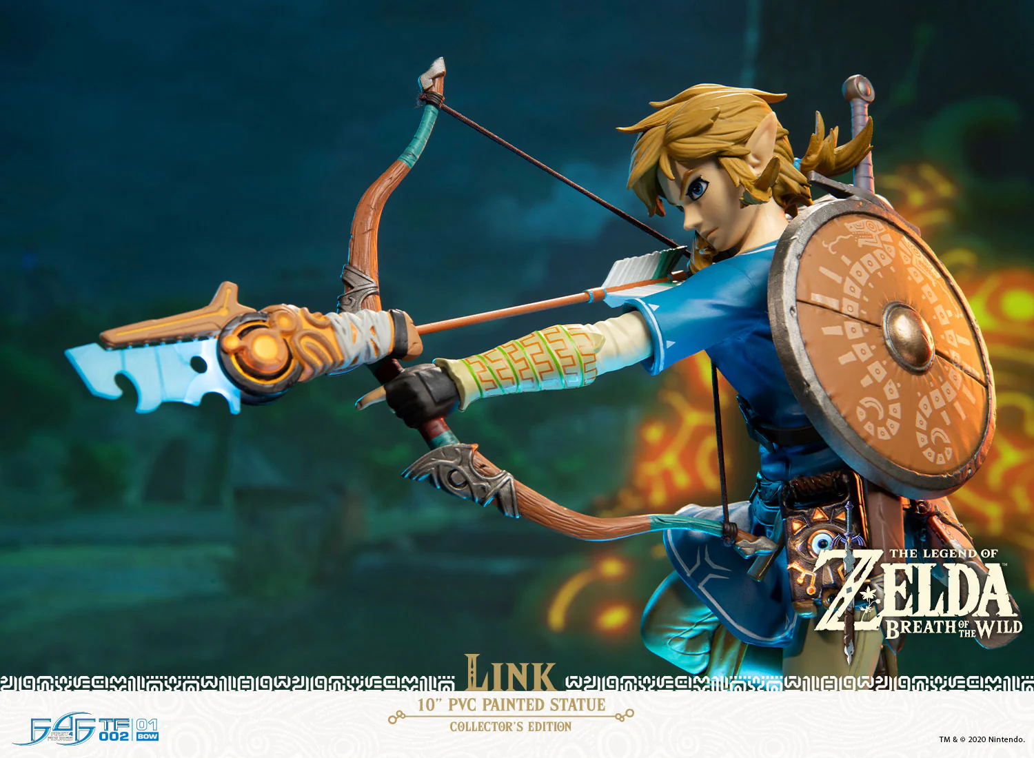 The Legend of Zelda: Breath of the Wild - Link (Collector's Edition) - 10” PVC Painted Statue - Image 18