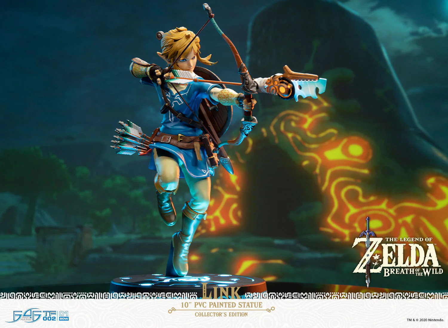 The Legend of Zelda: Breath of the Wild - Link (Collector's Edition) - 10” PVC Painted Statue - Image 19