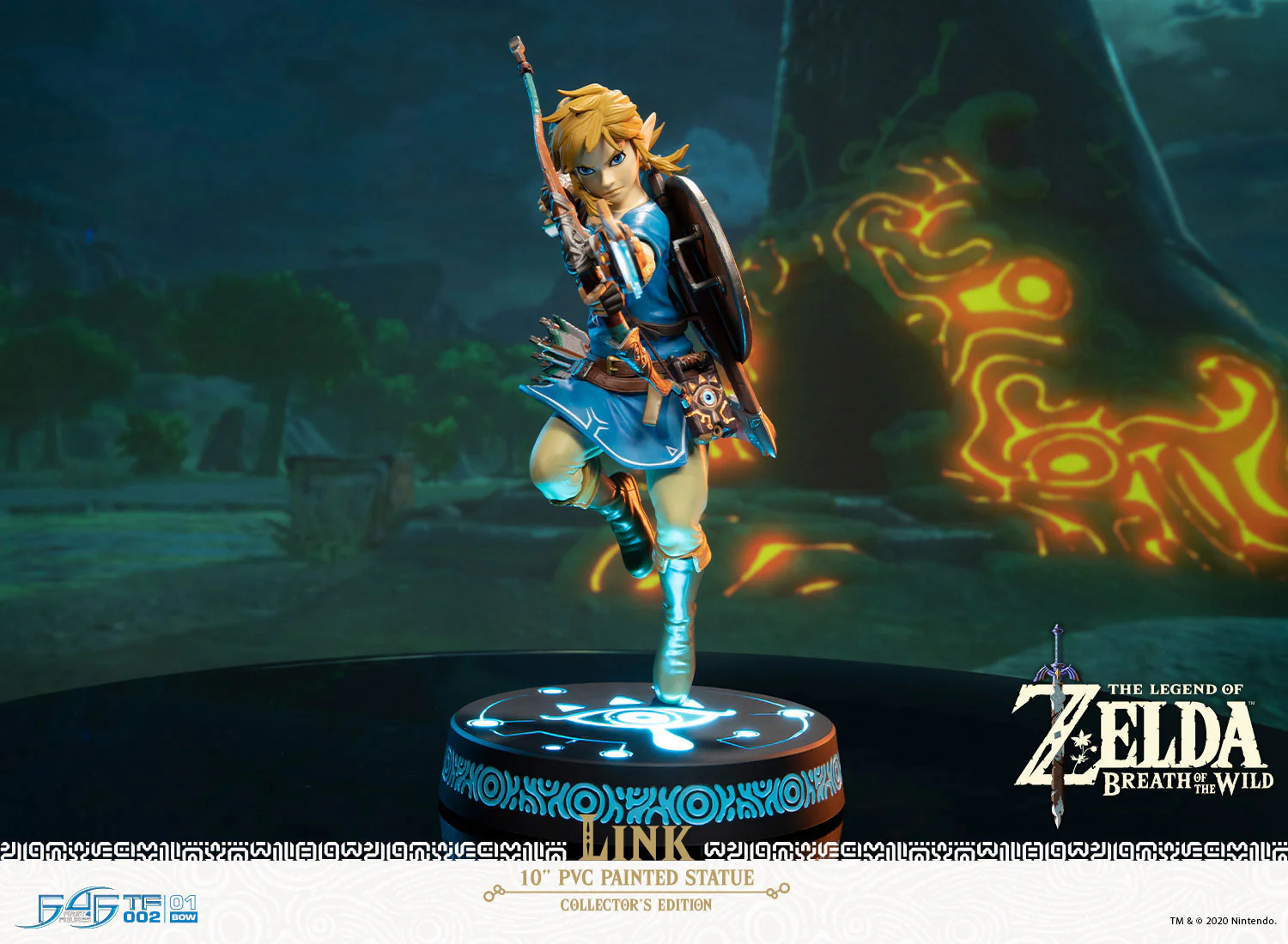 The Legend of Zelda: Breath of the Wild - Link (Collector's Edition) - 10” PVC Painted Statue - Image 3