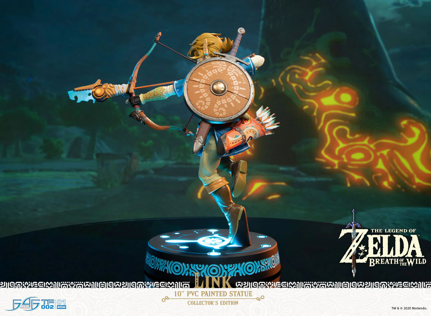 The Legend of Zelda: Breath of the Wild - Link (Collector's Edition) - 10” PVC Painted Statue - Image 5