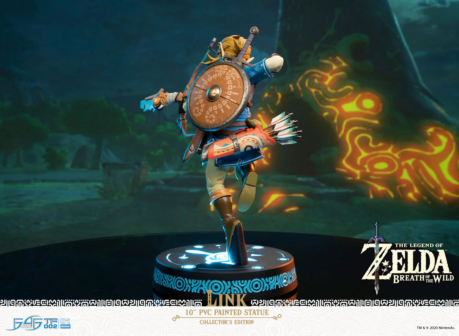The Legend of Zelda: Breath of the Wild - Link (Collector's Edition) - 10” PVC Painted Statue - Image 6